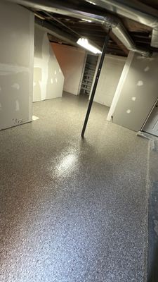 Basement, Bar & Laundry area 