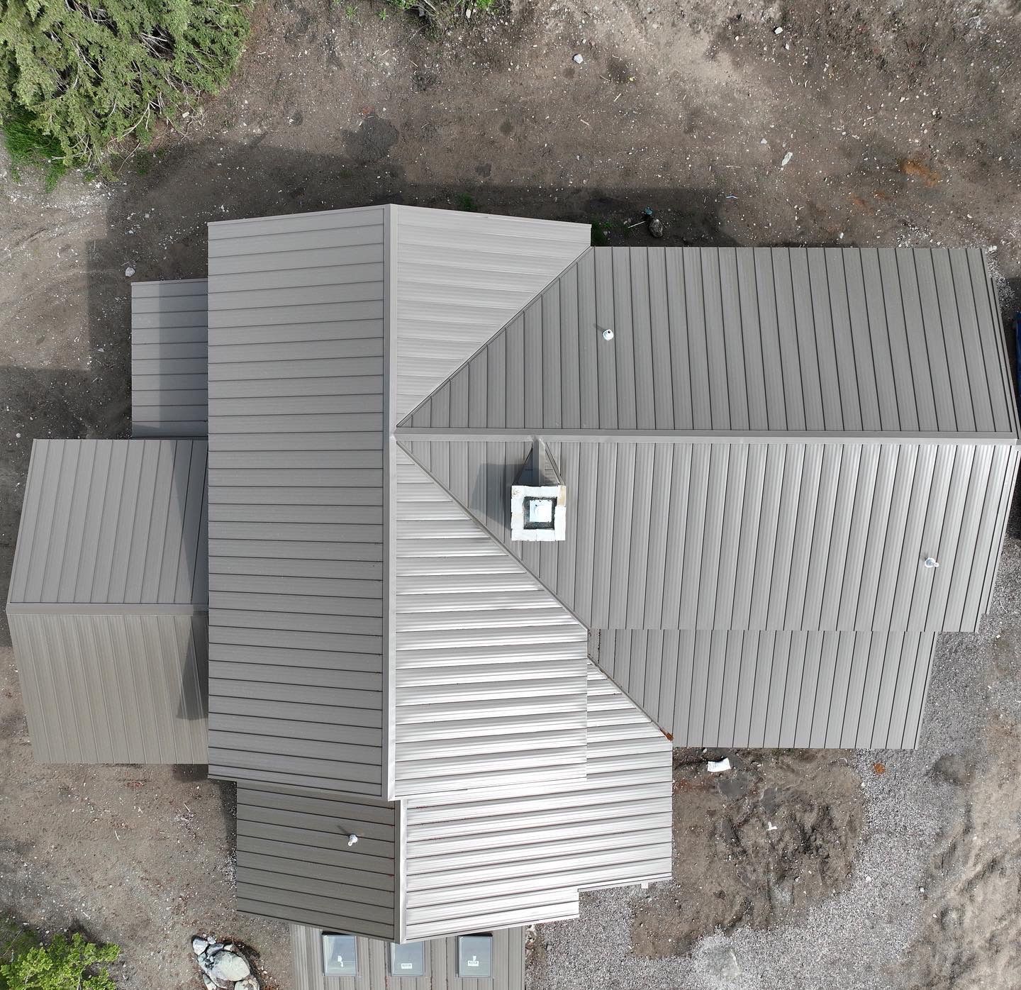 Glacier Steel - Weathered Copper (16") by Montana Roofing Solutions