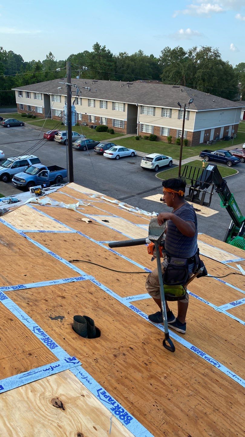 Residential Roofing Repair using Roof Replacement by American Roofing & Construction LLC