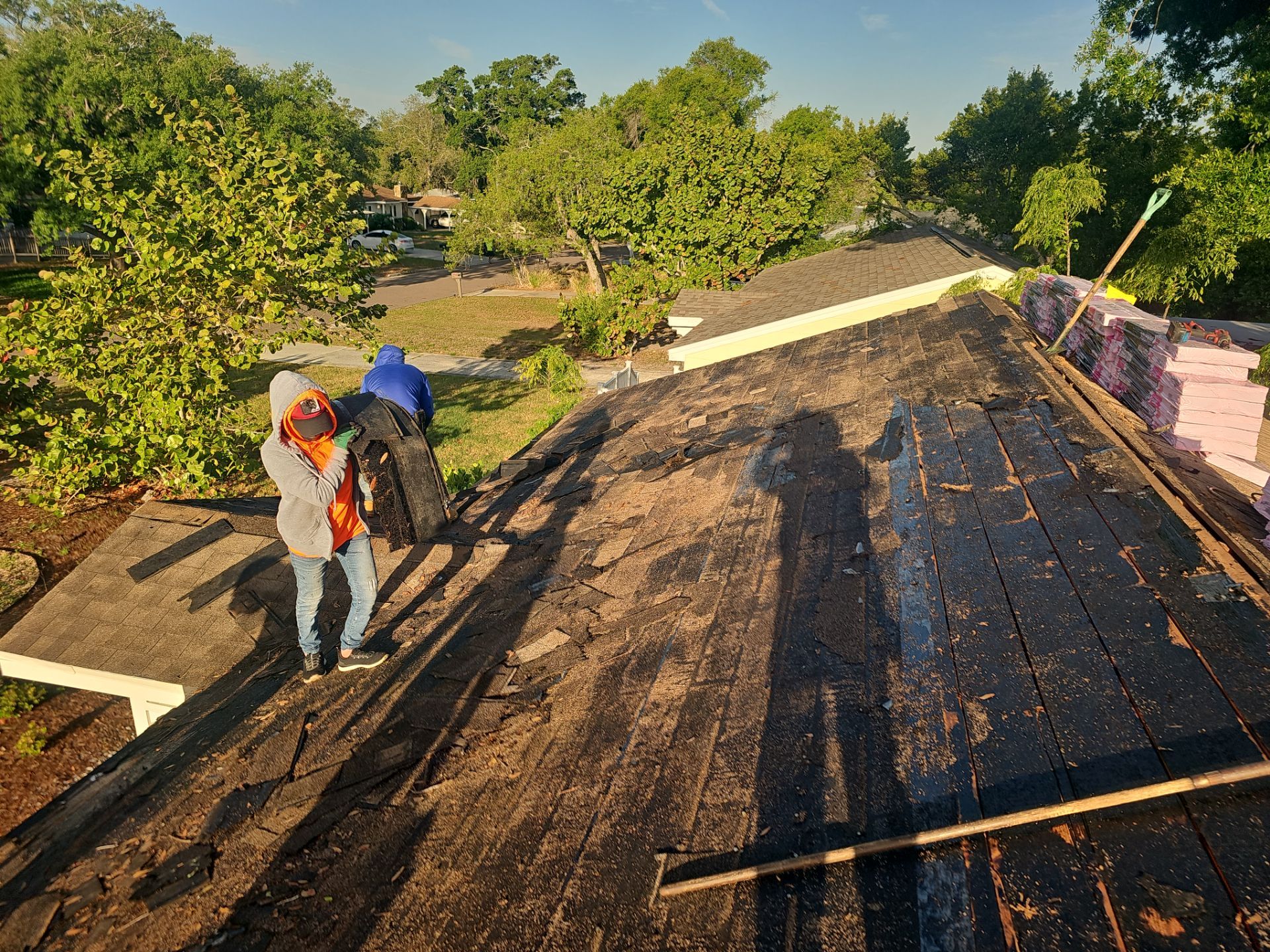 Project in Clearwater 33756 by Mitchell Roofing Company LLC