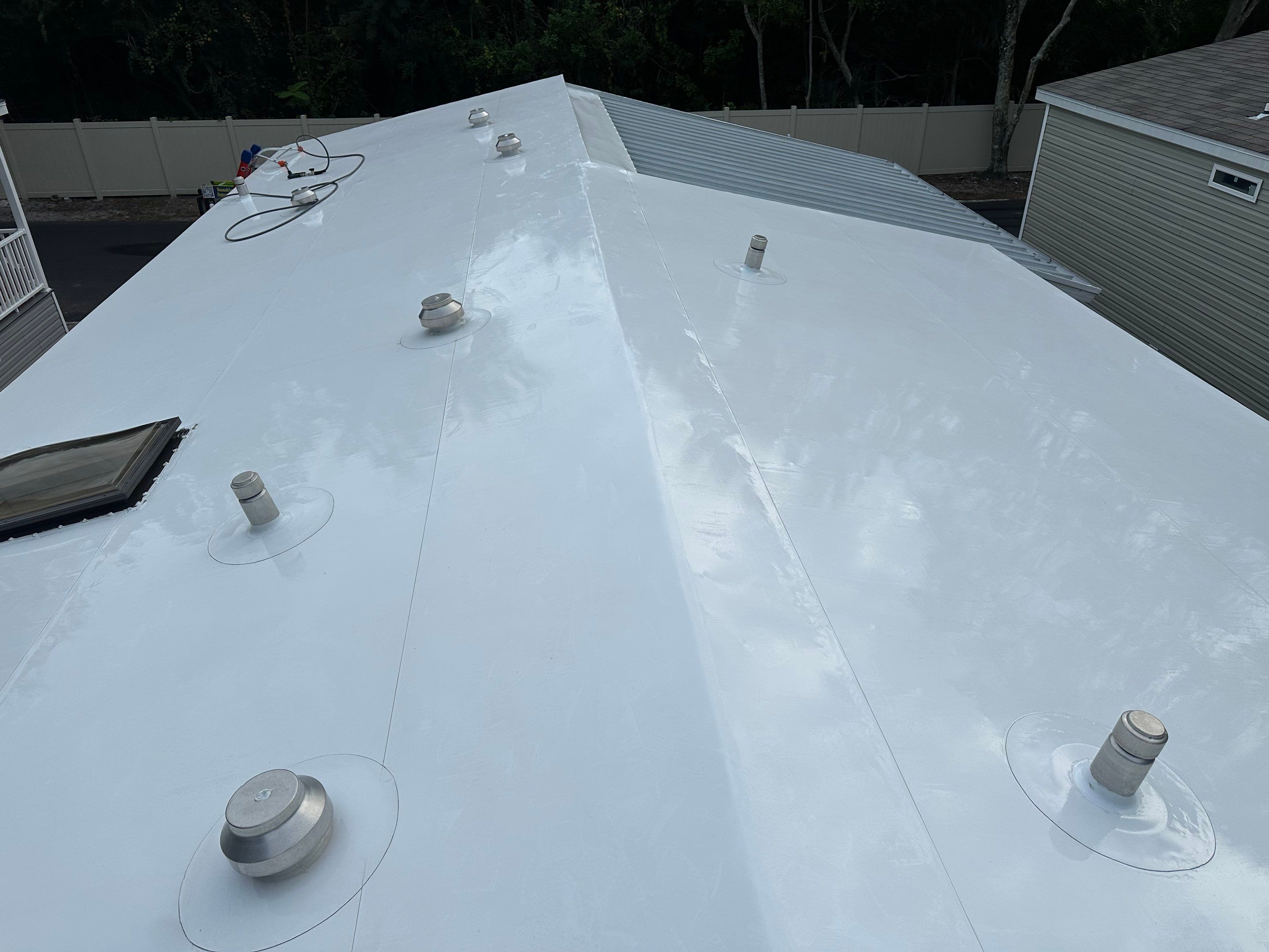 TPO Membrane & Metal Roof Cleaning in Fisherman’s Cove RV Park, Terra Ceia, FL | Sunshine AquaWash by Sunshine AquaWash