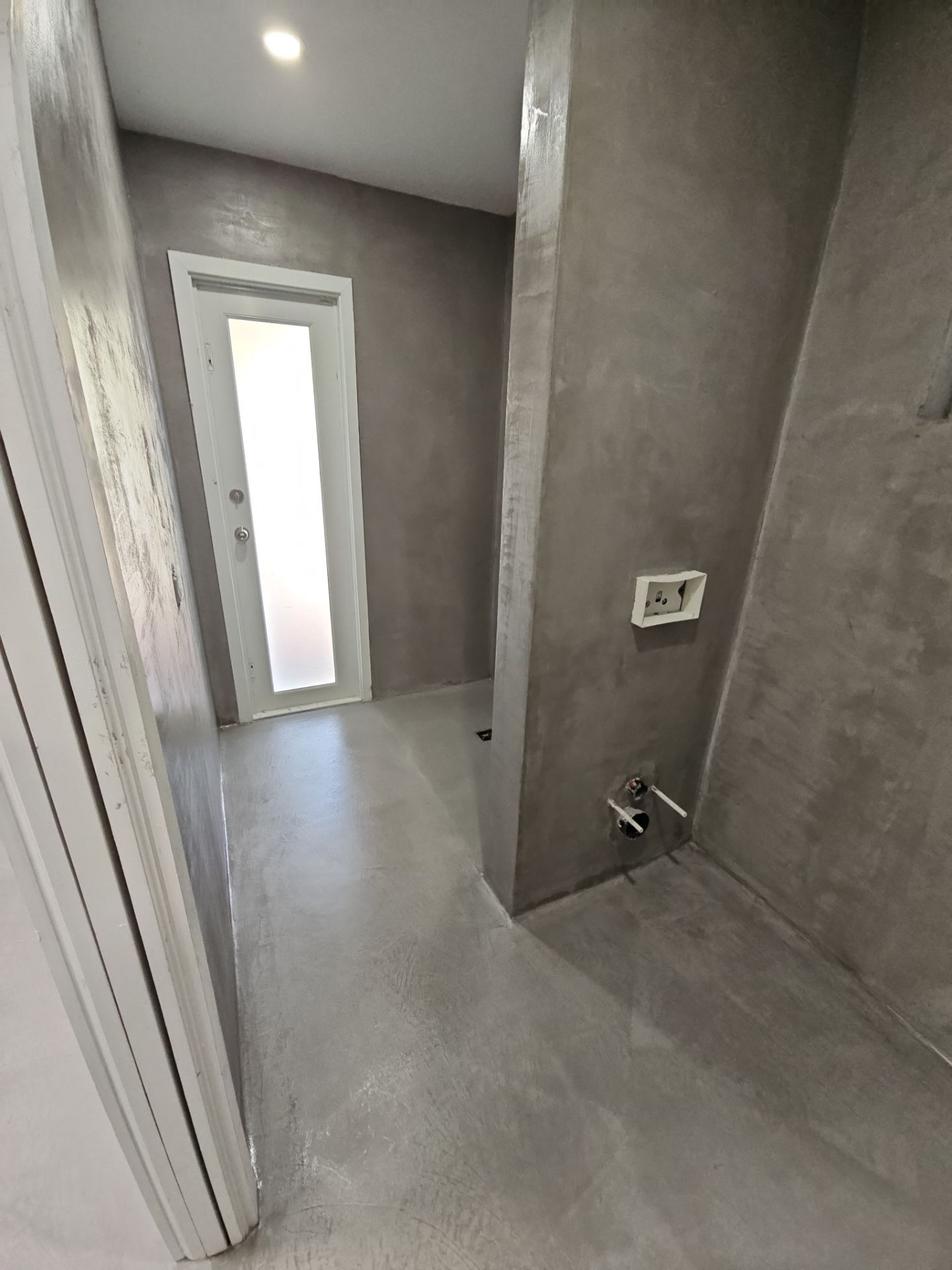 Home Floor Resurfacing w/Microtopping by Seamless Surfaces