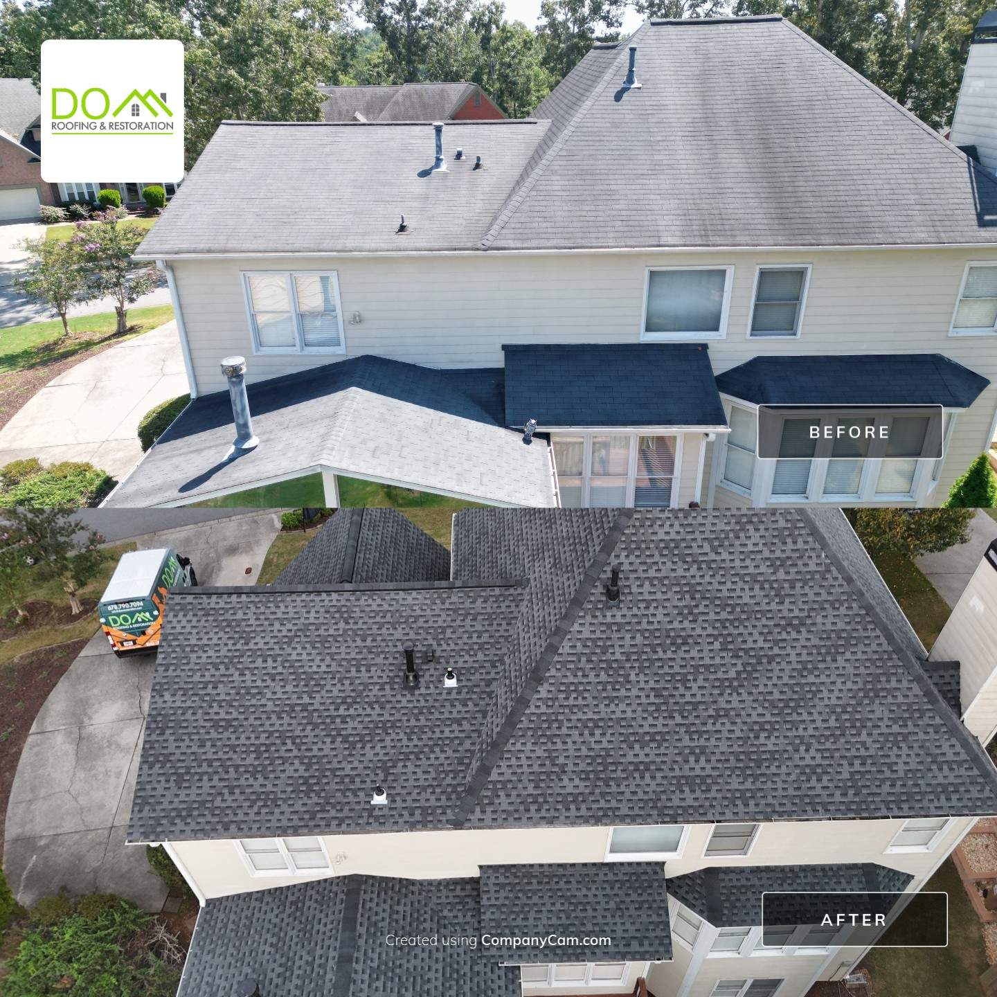 4River Walk Terrace  Suwanee Roof Replacement  by Dom Roofing & Restoration