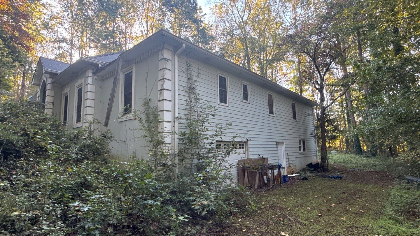 Exterior Residential Painting and Deck Refinishing in Canton, Georgia by Swift Home Renovations 