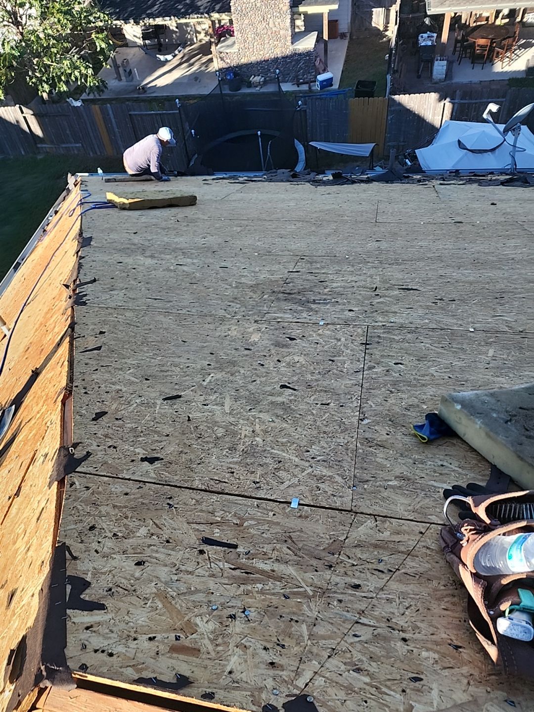 Residential Roofing Installation using Owen's Corning Duration (Lifetime) Shingles by Roof Repair Company