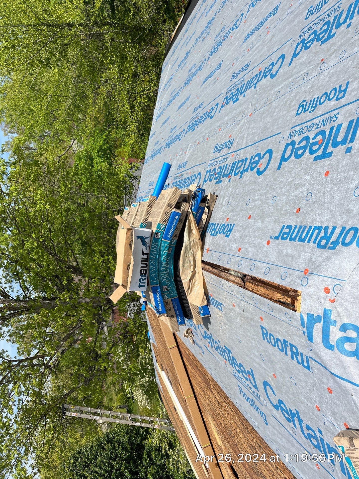 Residential Roofing Installation using Certainteed Landmark Pro Shingles by Fahey Roofing + Contracting
