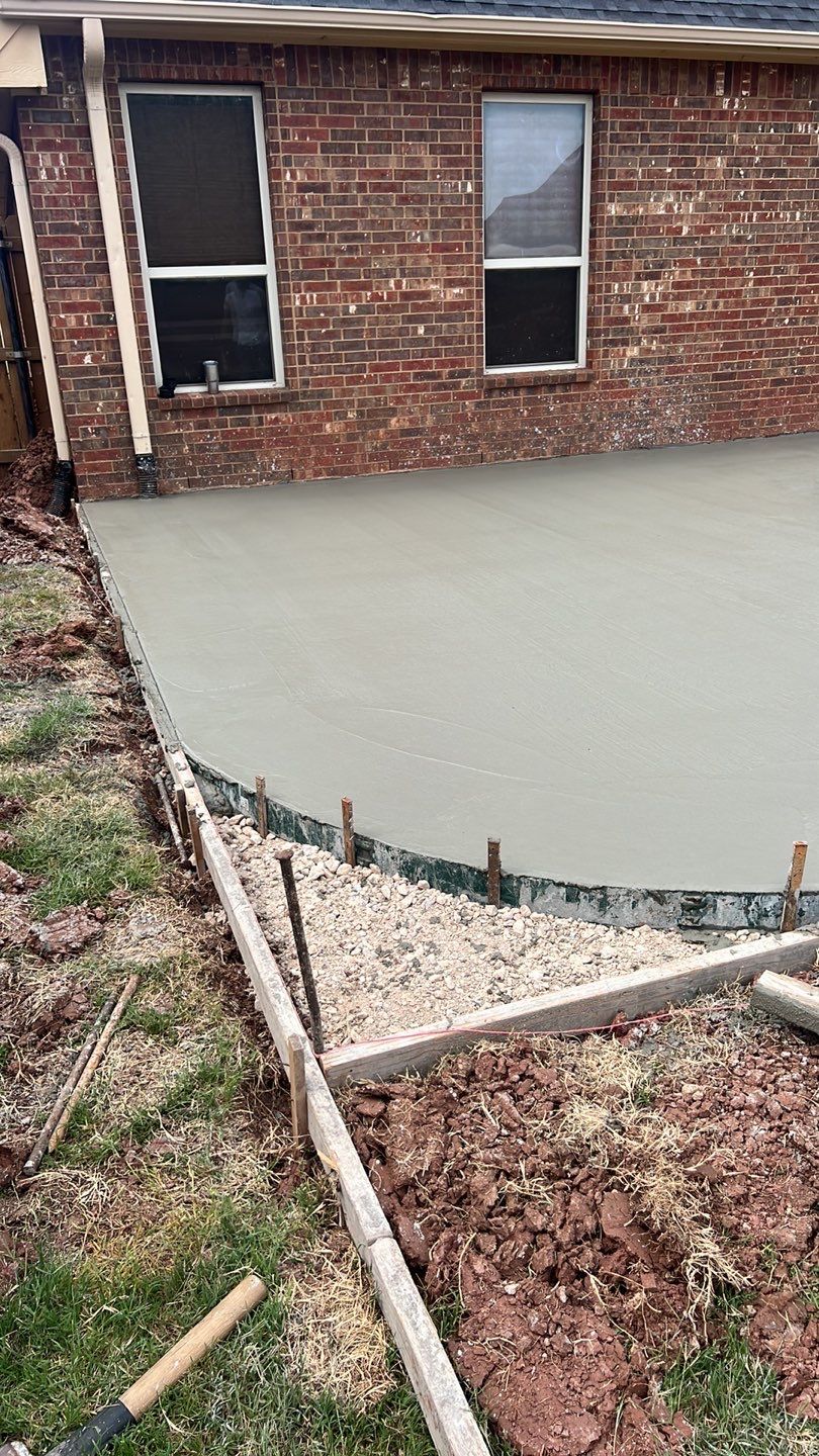 Concrete and Drainage using Concrete by Clays Services Inc