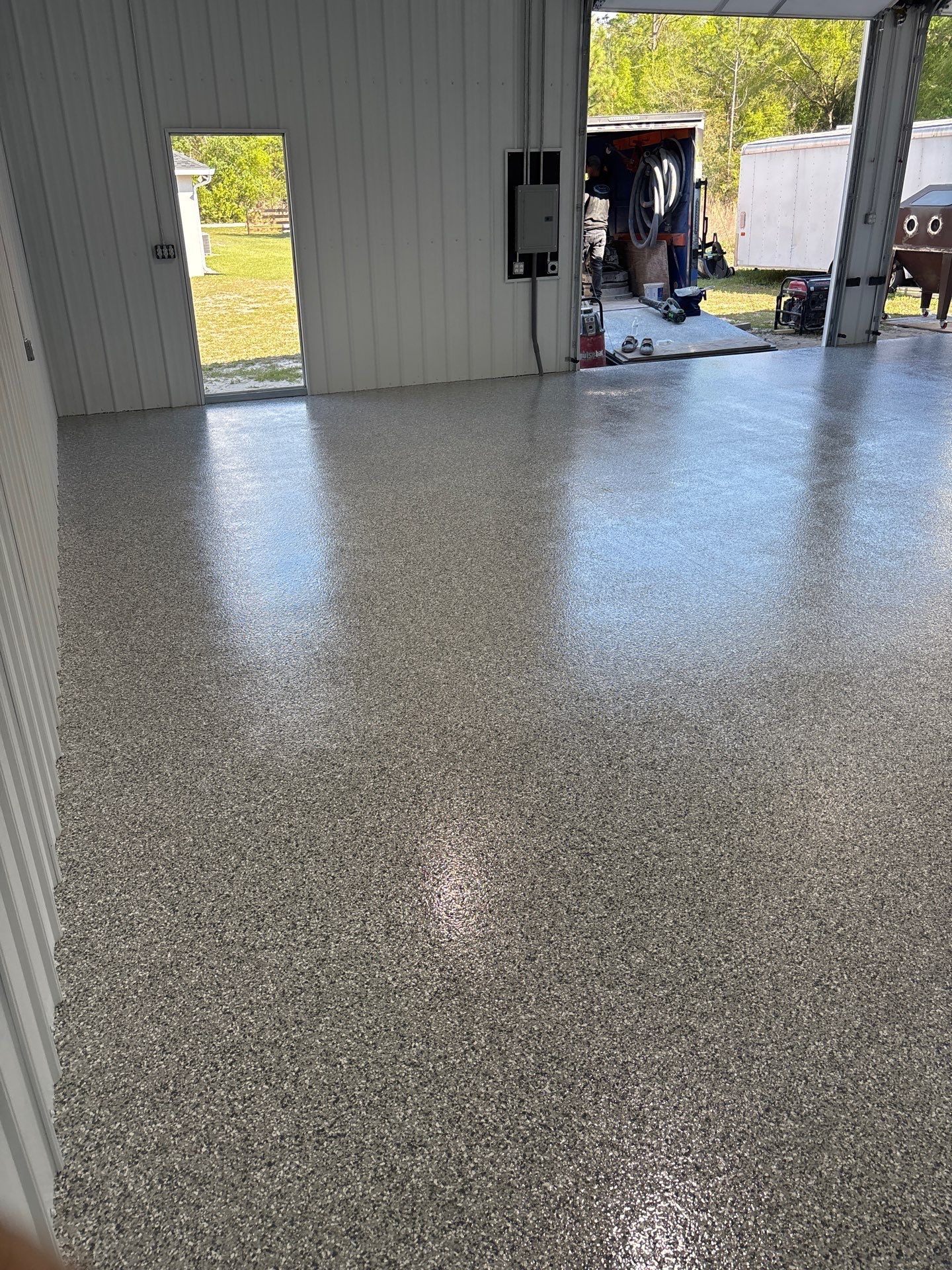 Shop in Slatestone by Innovative Concrete Coatings 