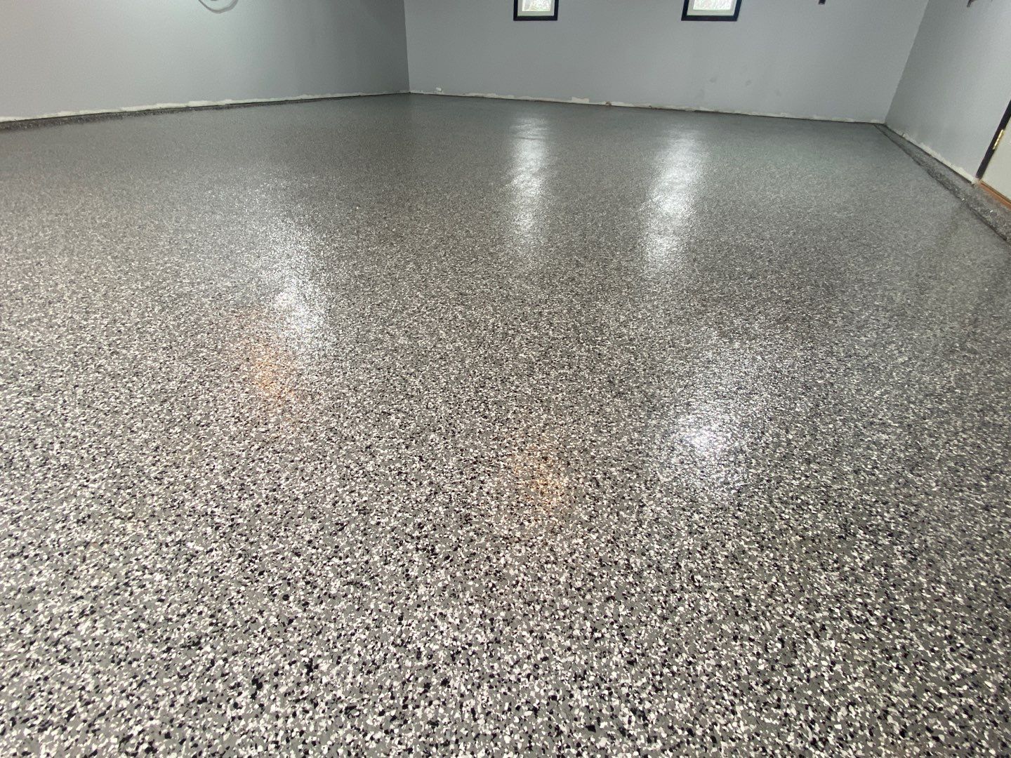 Garage Floor using Smoke by Your1DayFloor.com