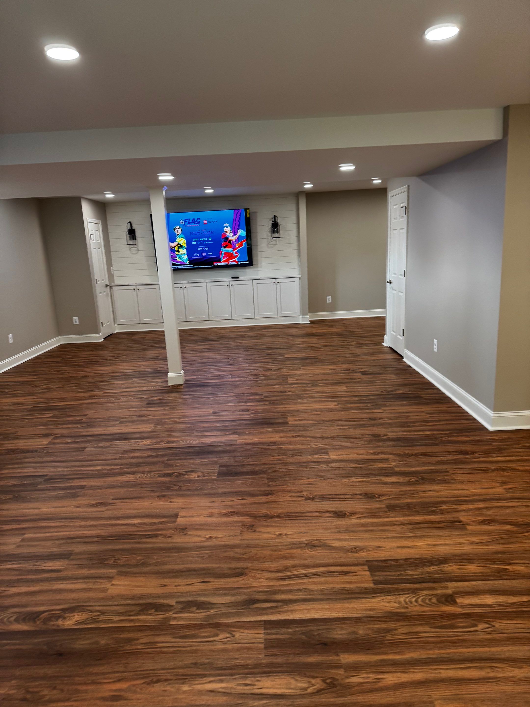 Full Basement Remodel in Sparks Glencoe by Bec Construction Llc