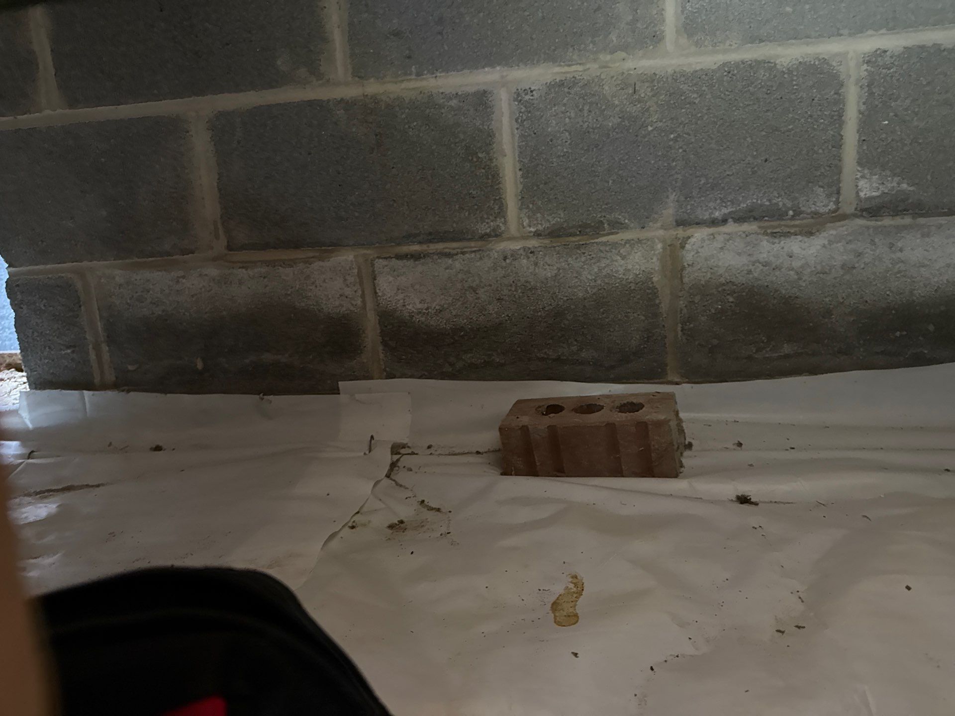 Project in Yorktown by Patriot Crawl Space Repairs