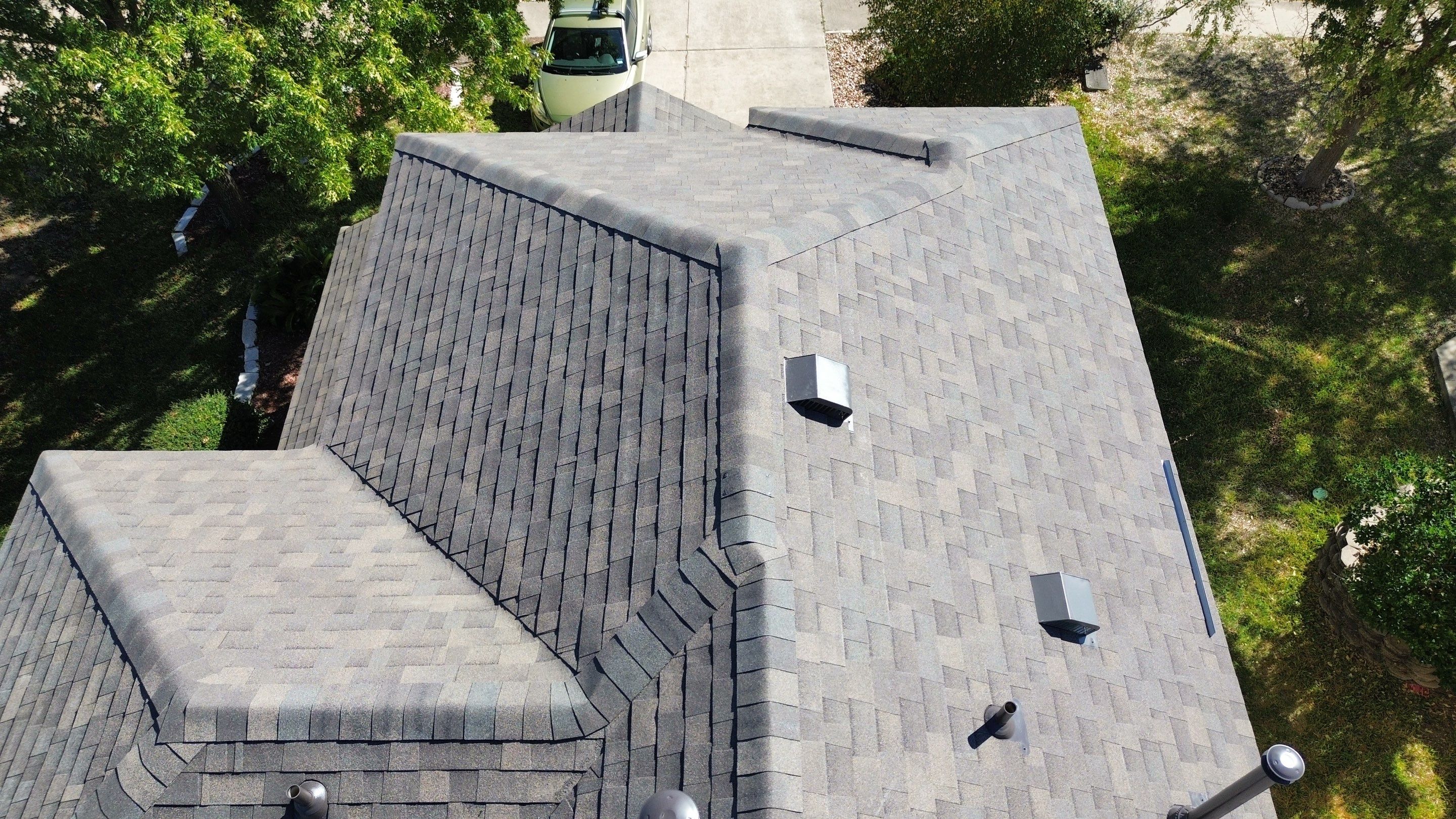 Malarkey Vista AR Weathered Wood Plus | Roof Replacement | Austin, TX by Kstylez Roofing & Construction