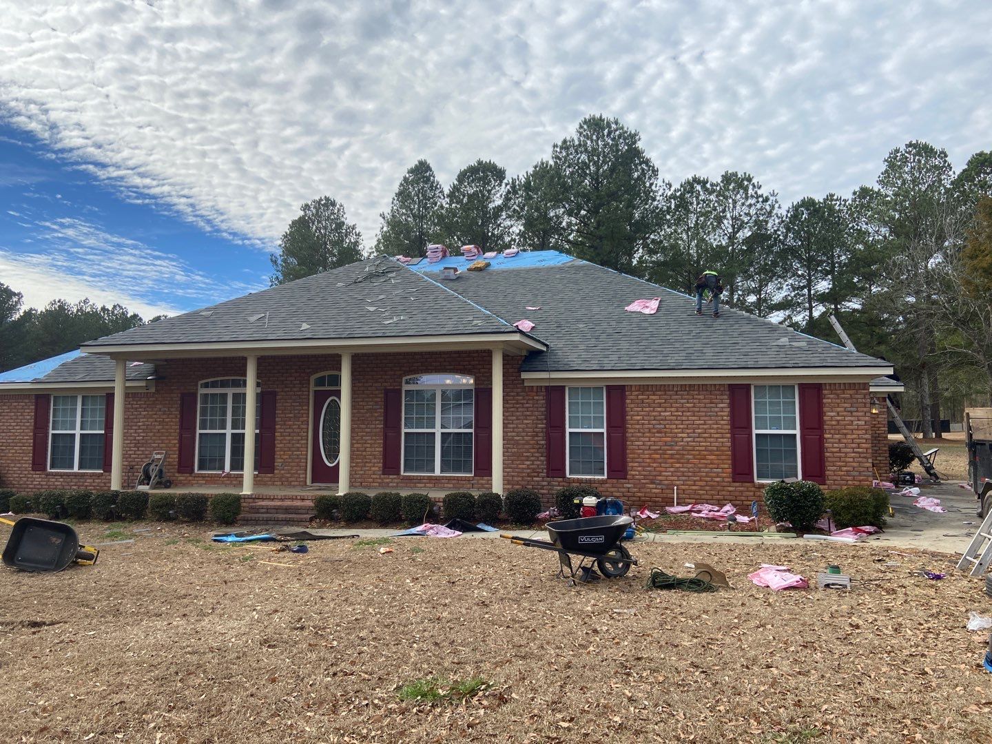 Residential Roofing Installation using Owens Corning by Inspector Roofing and Restoration