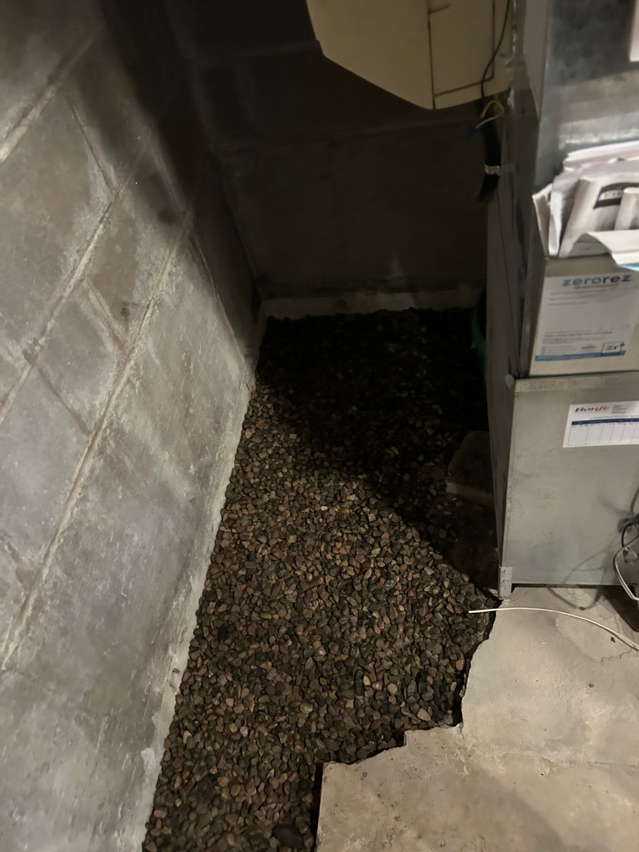 Drain tile for a General Contractor Partner by Waterproofing Northeast