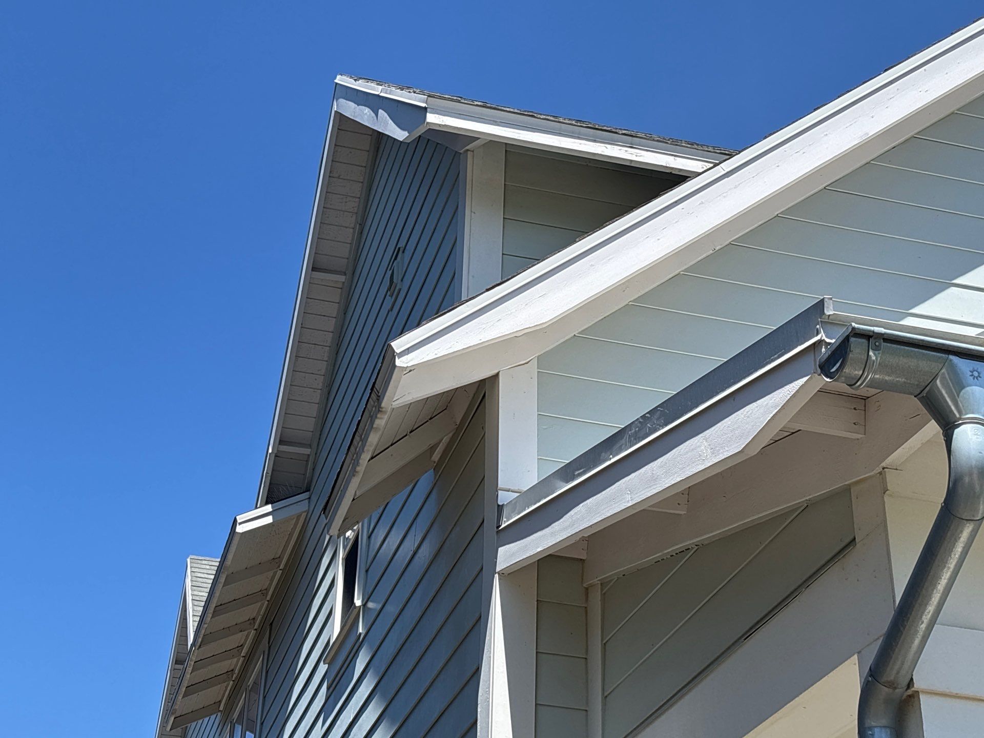 Project in South Jordan by Master Rain Gutters.