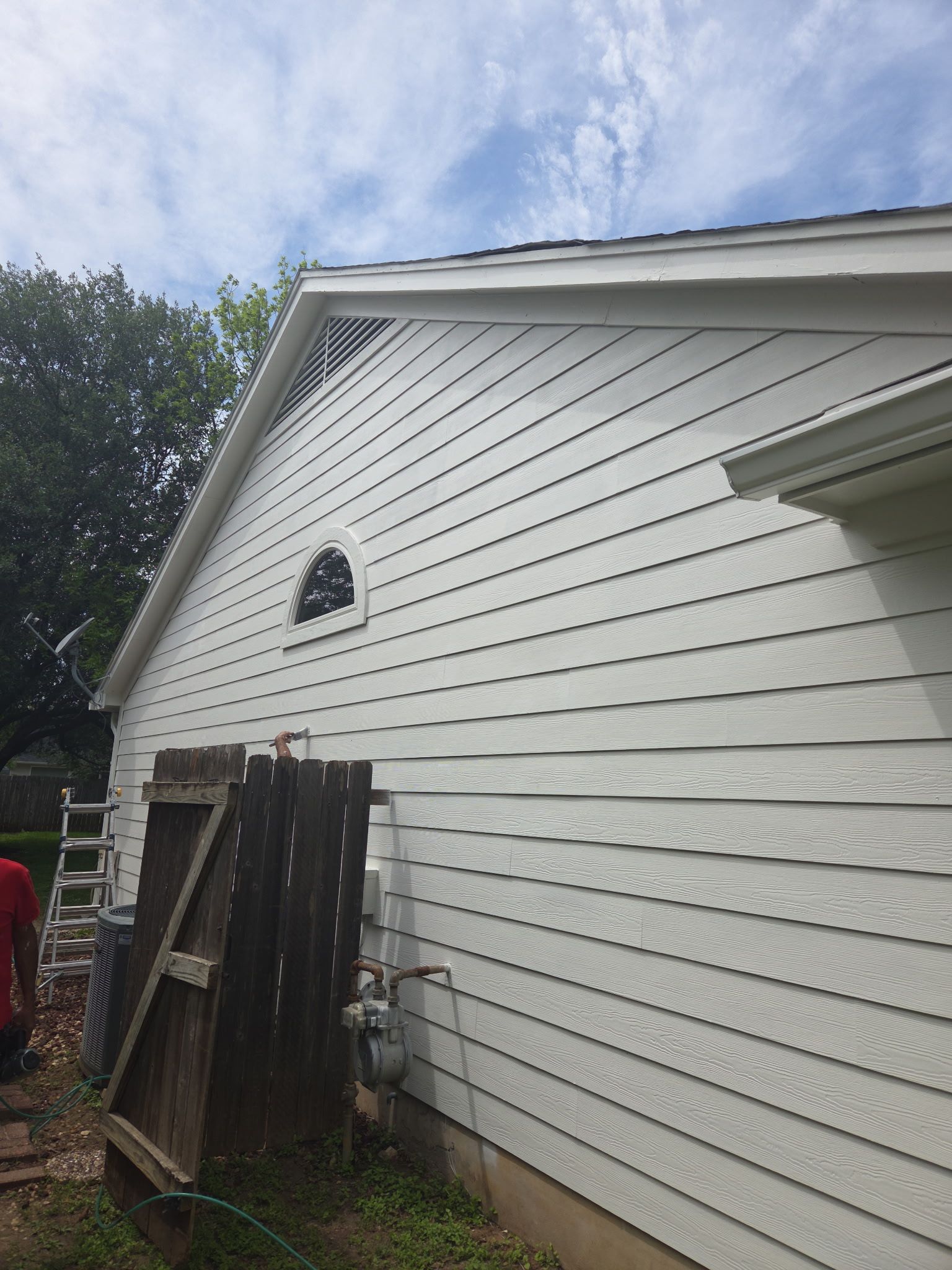 Siding project in Cedar Park, TX by REPS Austin Area Roofer