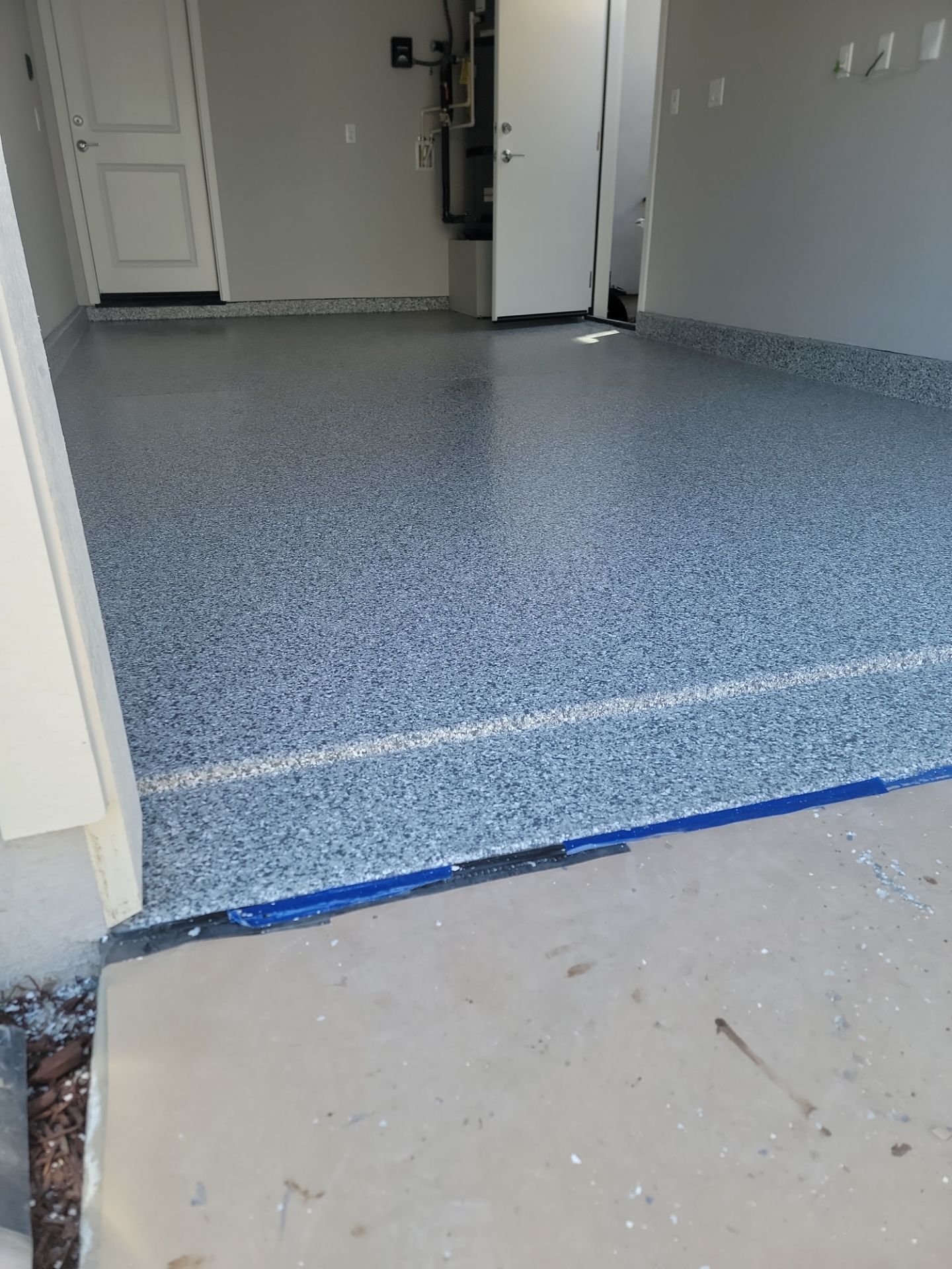 Slate Stone Polyurea Garage Floor Coating in San Luis Obispo by MGP Coatings