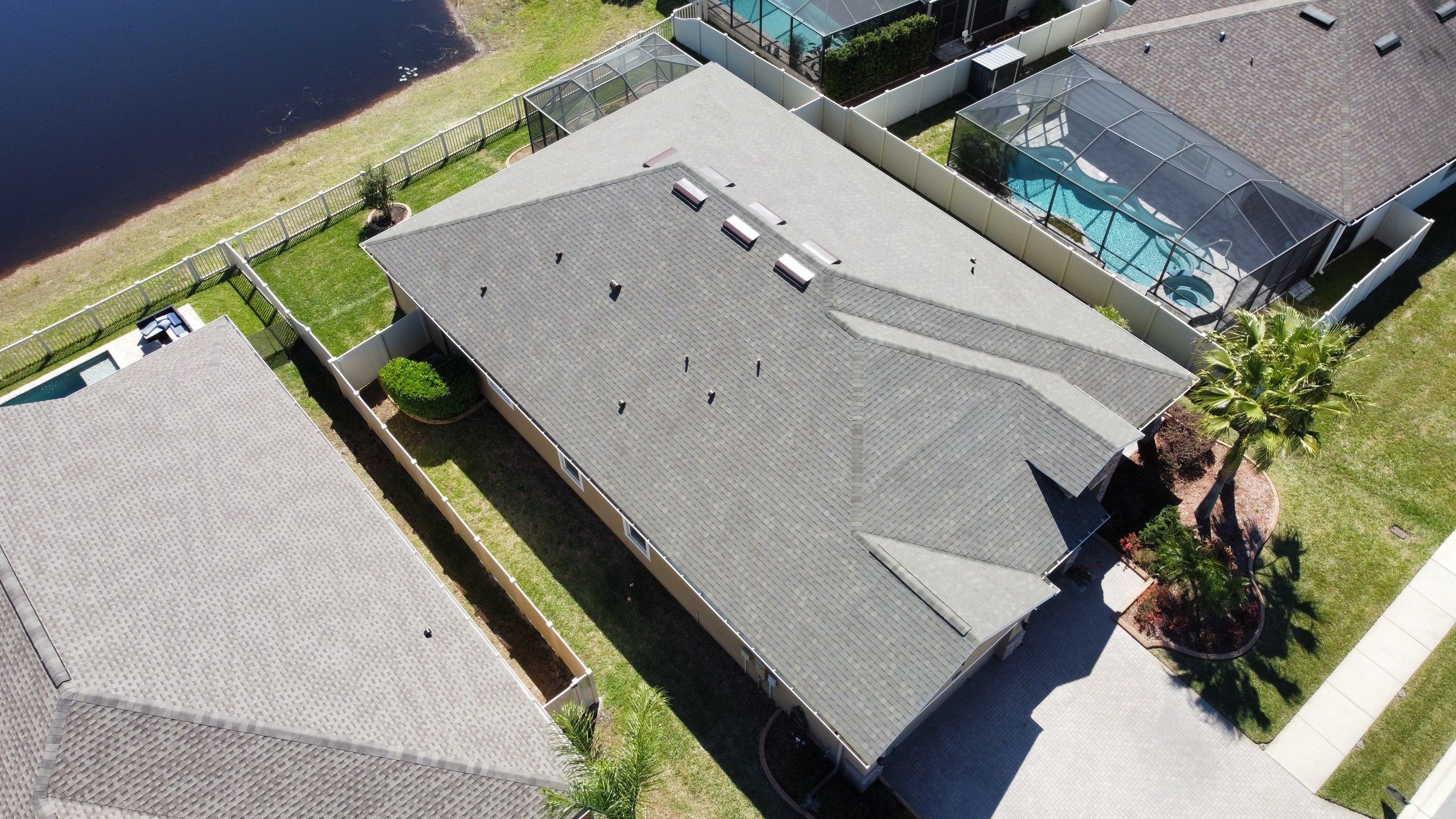 Roof Replacement in Lutz FL. by Steadfast Roofing