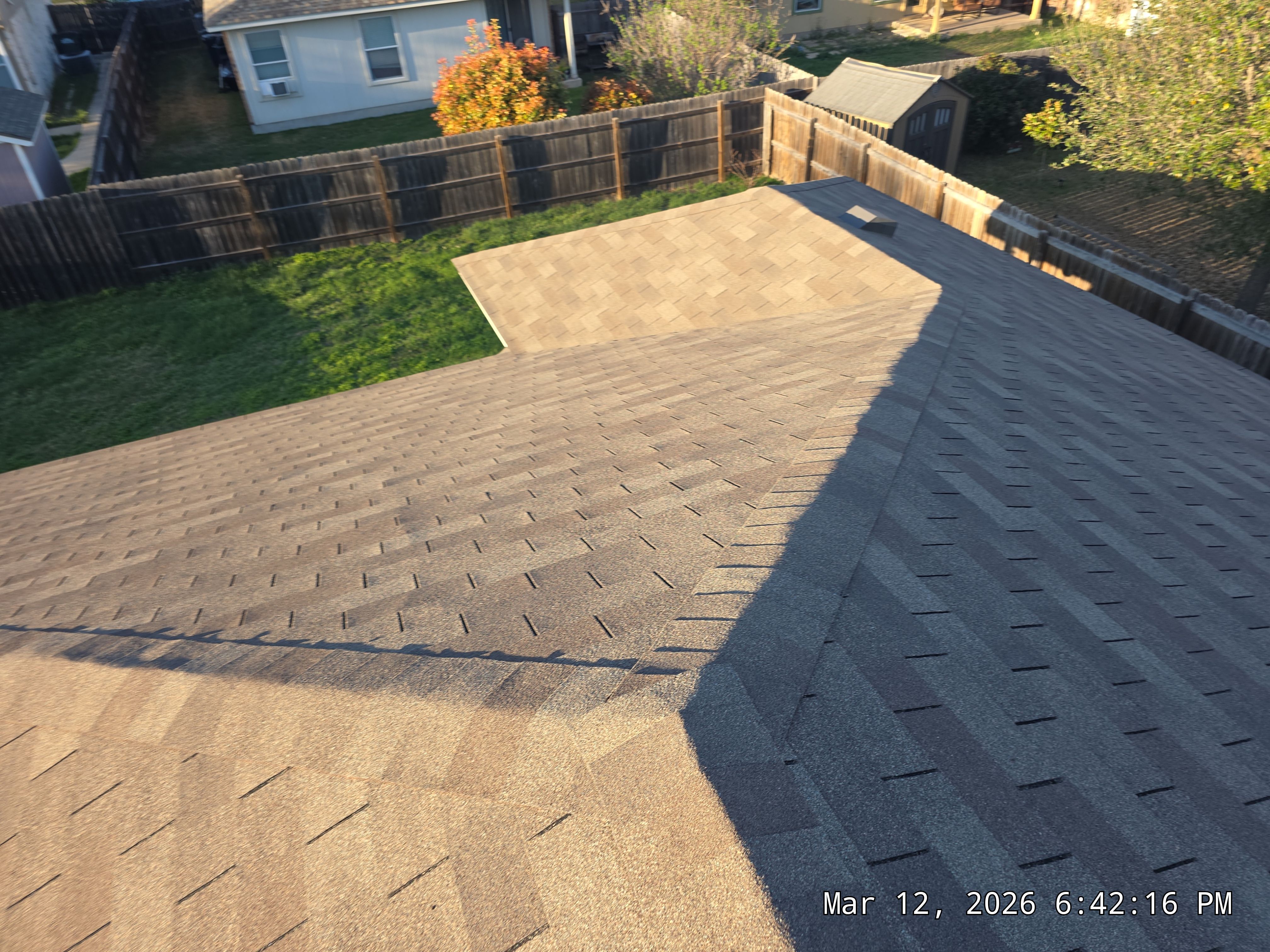 Residential Roof Replacement and Storm Damage Restoration in Leander by Caliber Restoration LLC