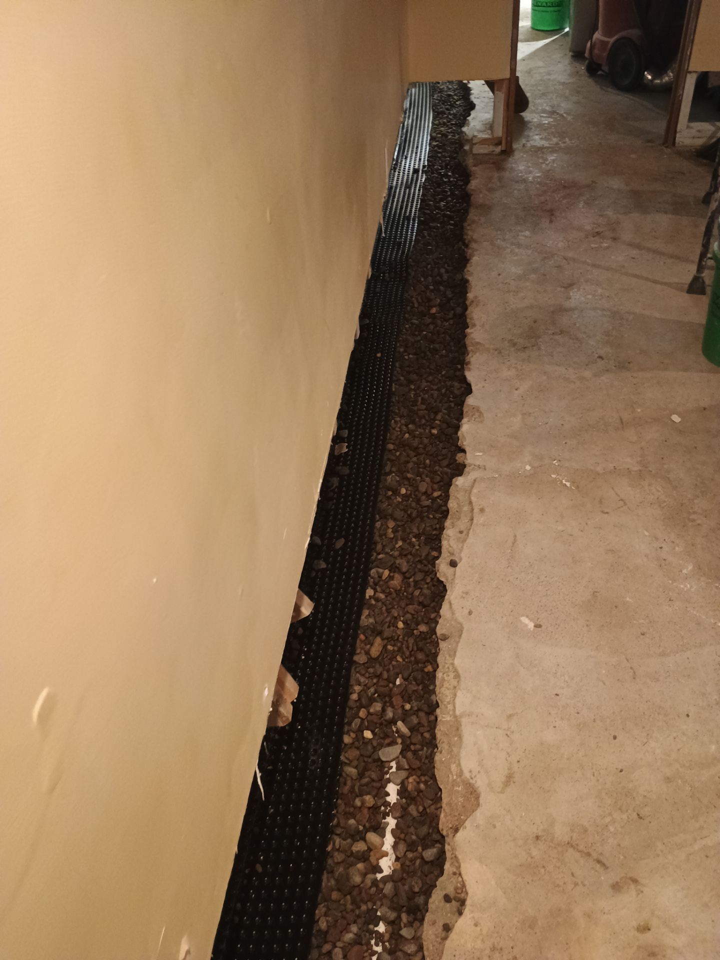 Drain Tile in Columbia Heights by Waterproofing Northeast