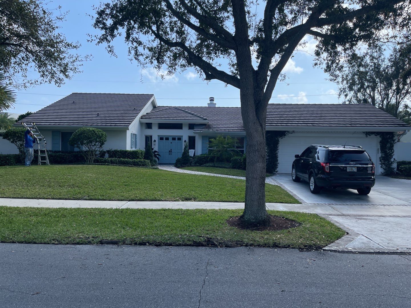 Residential Roofing Installation using 1" Nail strip metal roof by BLUES BROTHERS ROOFING