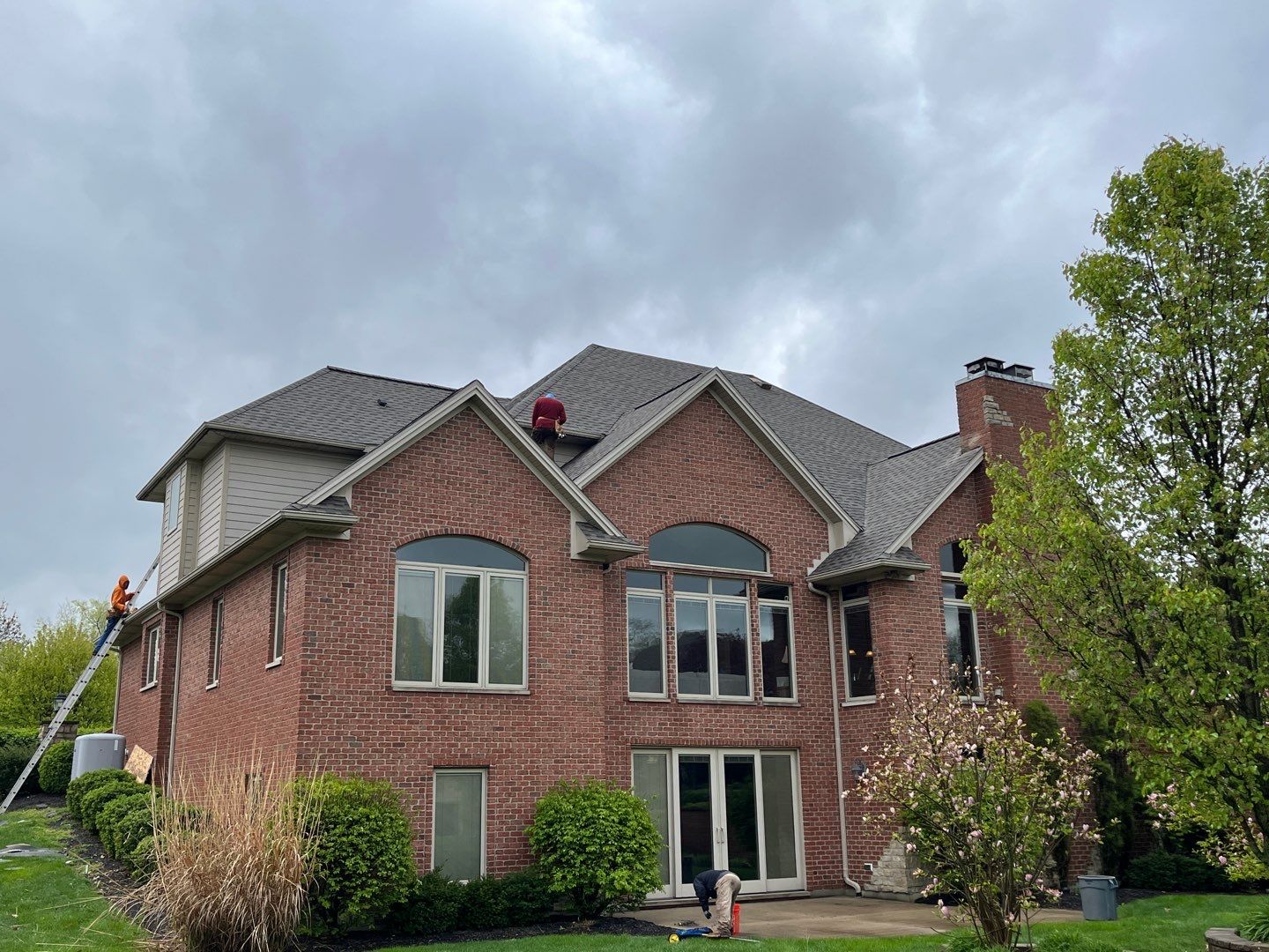 Residential Roofing Installation using GAF Timberline HDZ Weathered Wood by Nitro Roofing and Construction