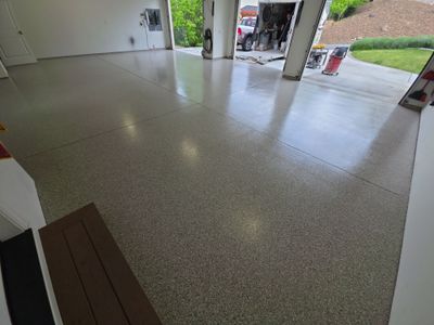Pebble Beach Flake Garage Floor Coating in Richland