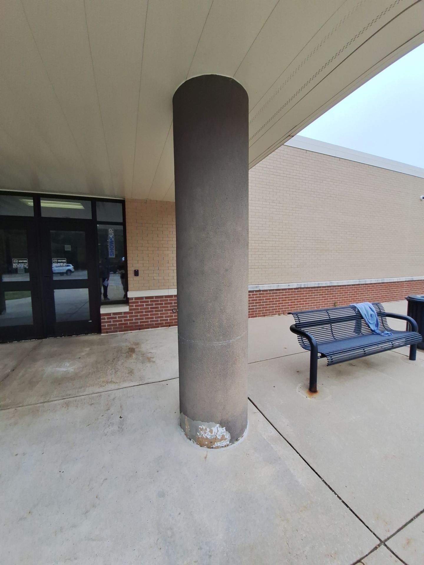 Interior Drywall Patching and repainting for Oakridge School district! by Gordon Painting