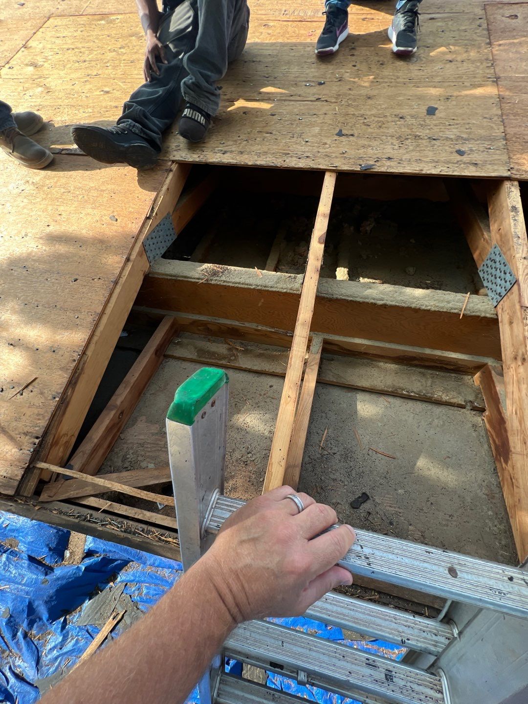 Residential Roofing Installation using GAF Natural Shadow  by A & H Roofing and Contracting