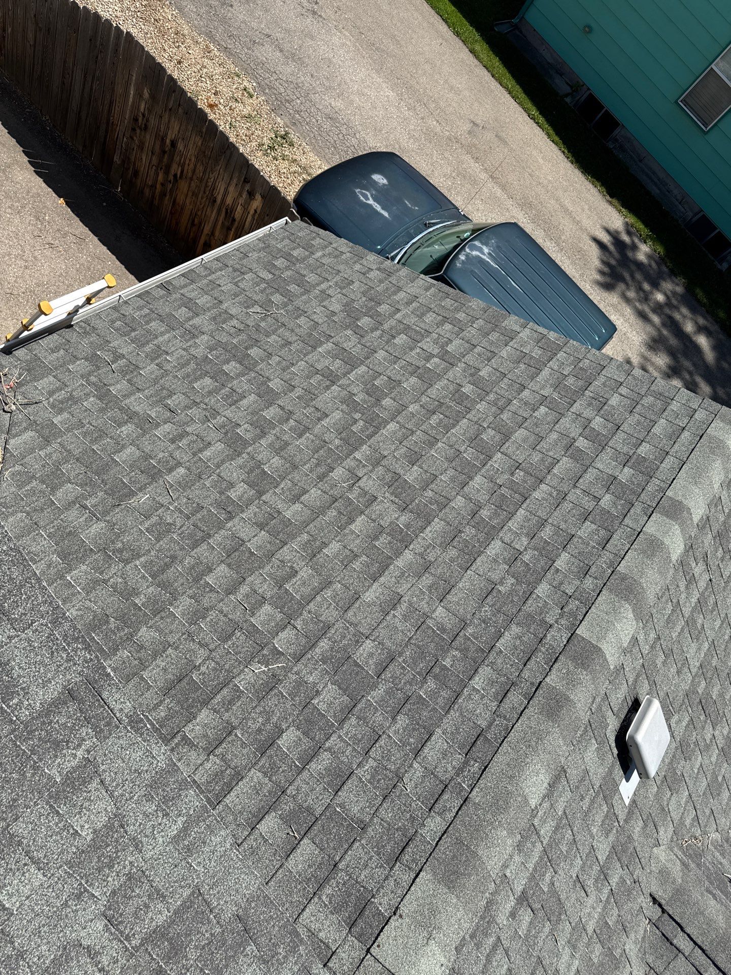 Residential Roof Replacement With Gray Architectural Shingles in Boise by Olive Roofing