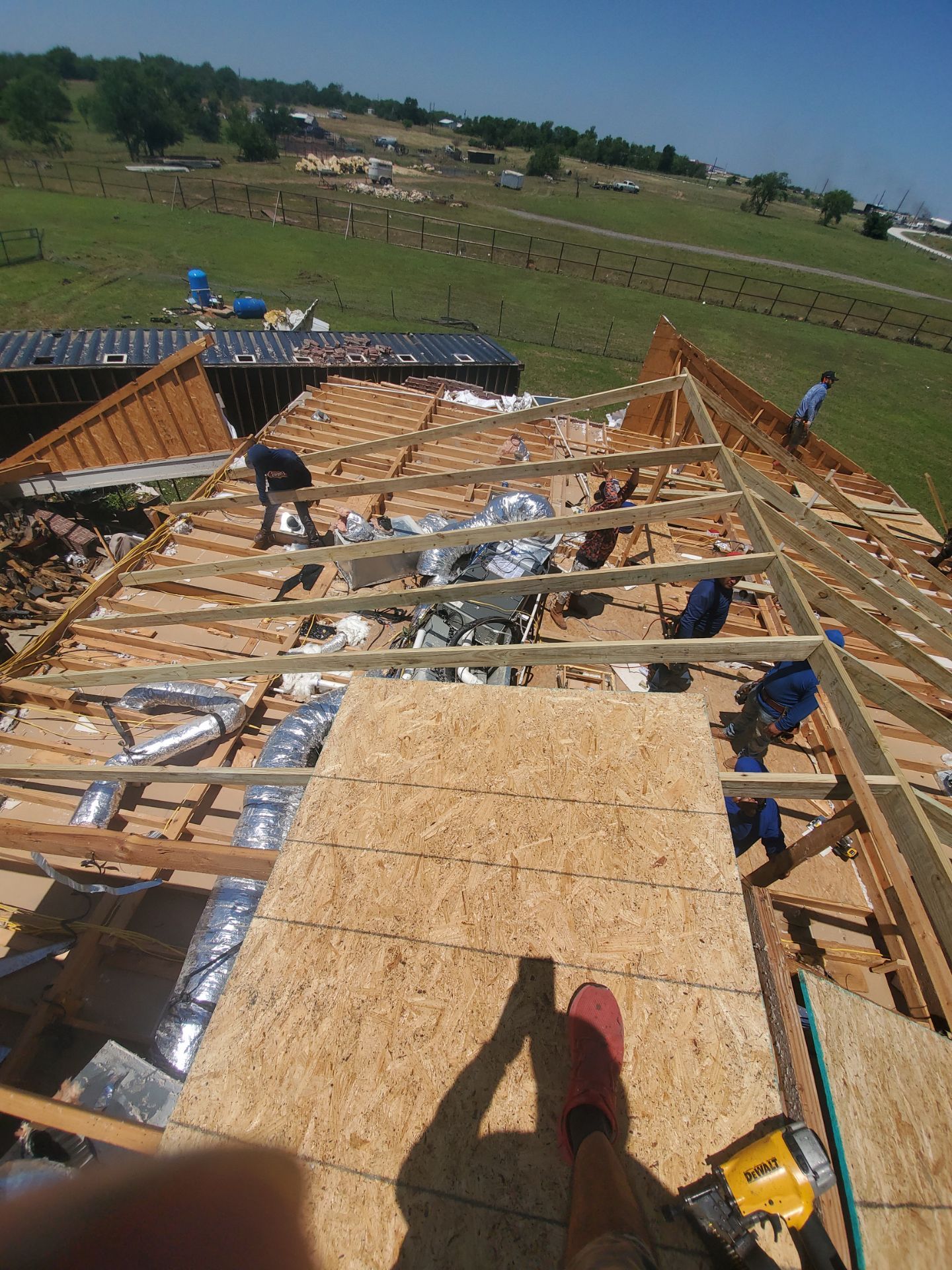 Tornado Recovery by First Out Roofing