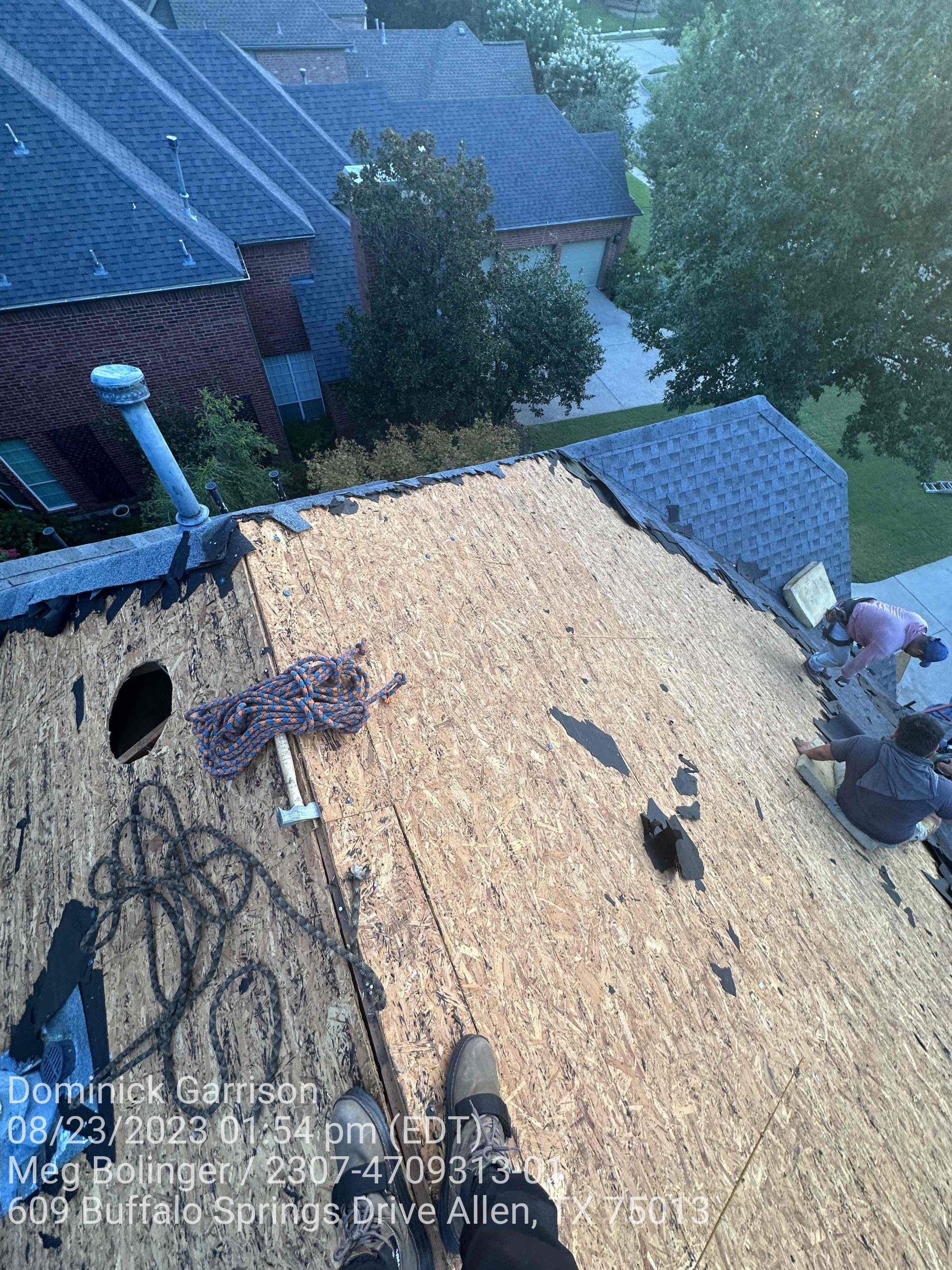 Project in Allen  by Zeus Exteriors