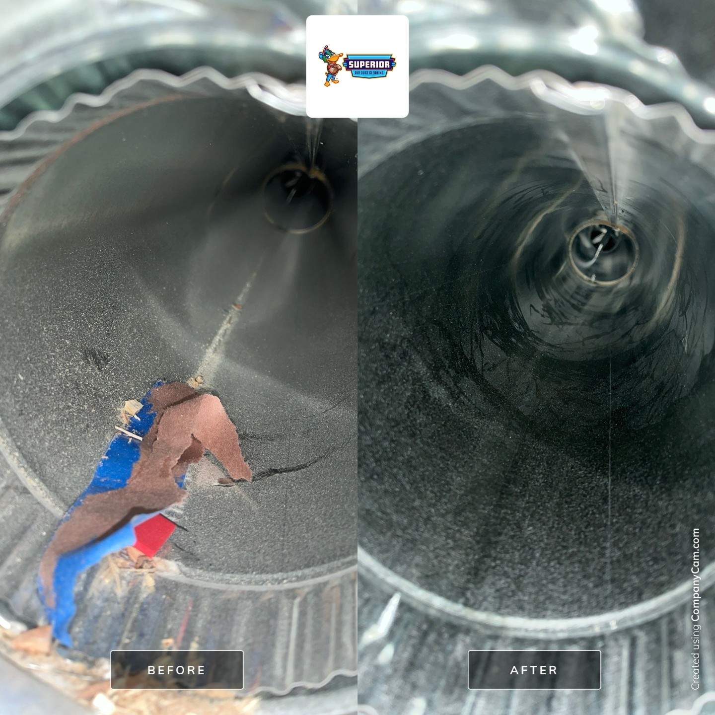 Air Duct Cleaning With a Vacuum Truck in Lowellville, OH by Superior Air Duct Cleaning