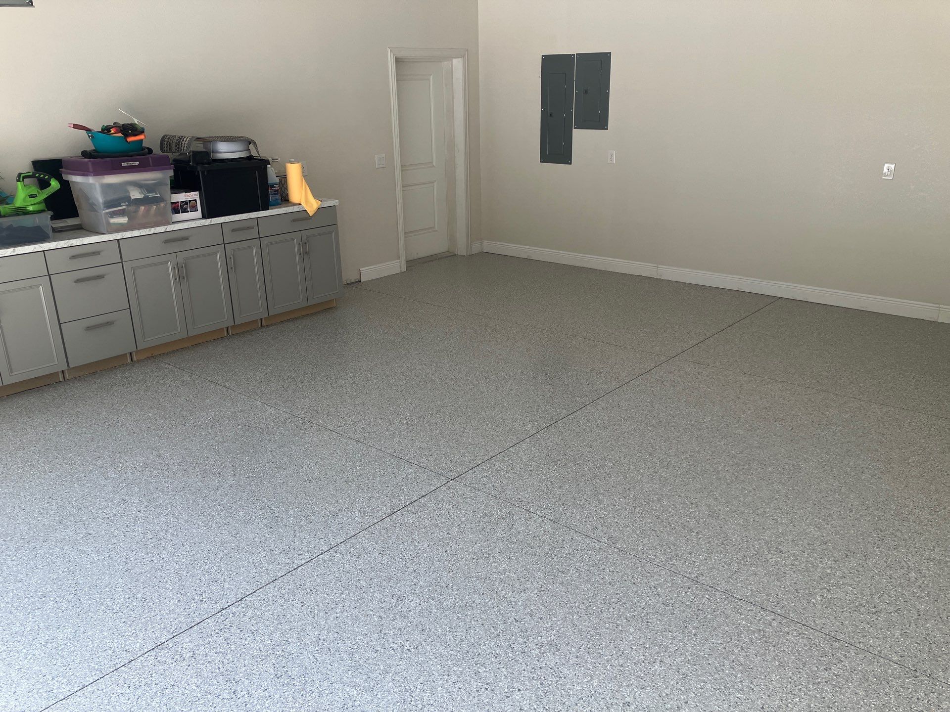 Garage by Cross Creek Concrete Coatings