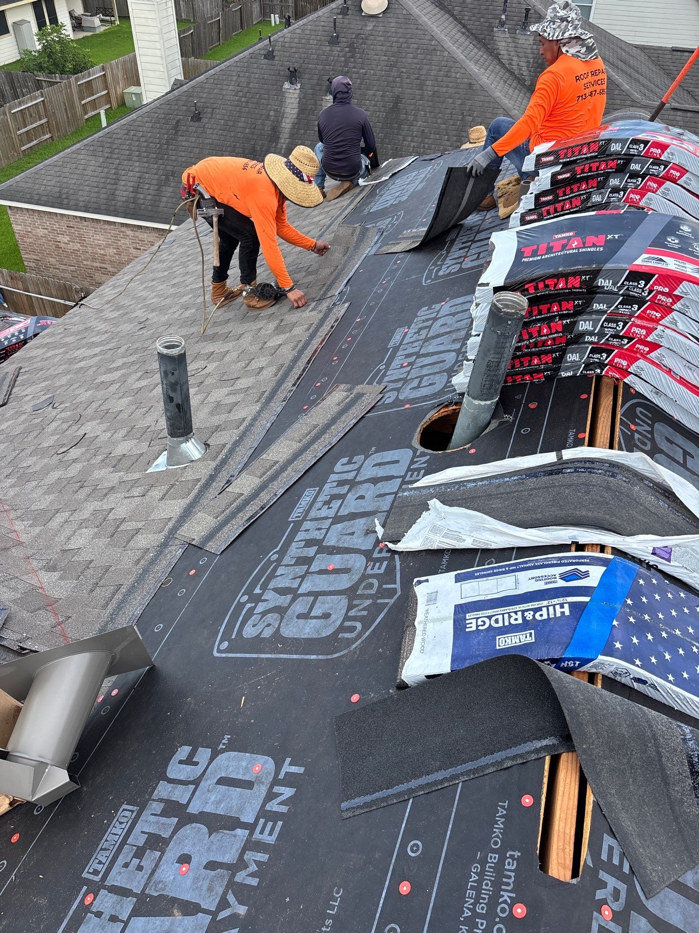 Roof Replacement Rosenberg by Roof Repair Company