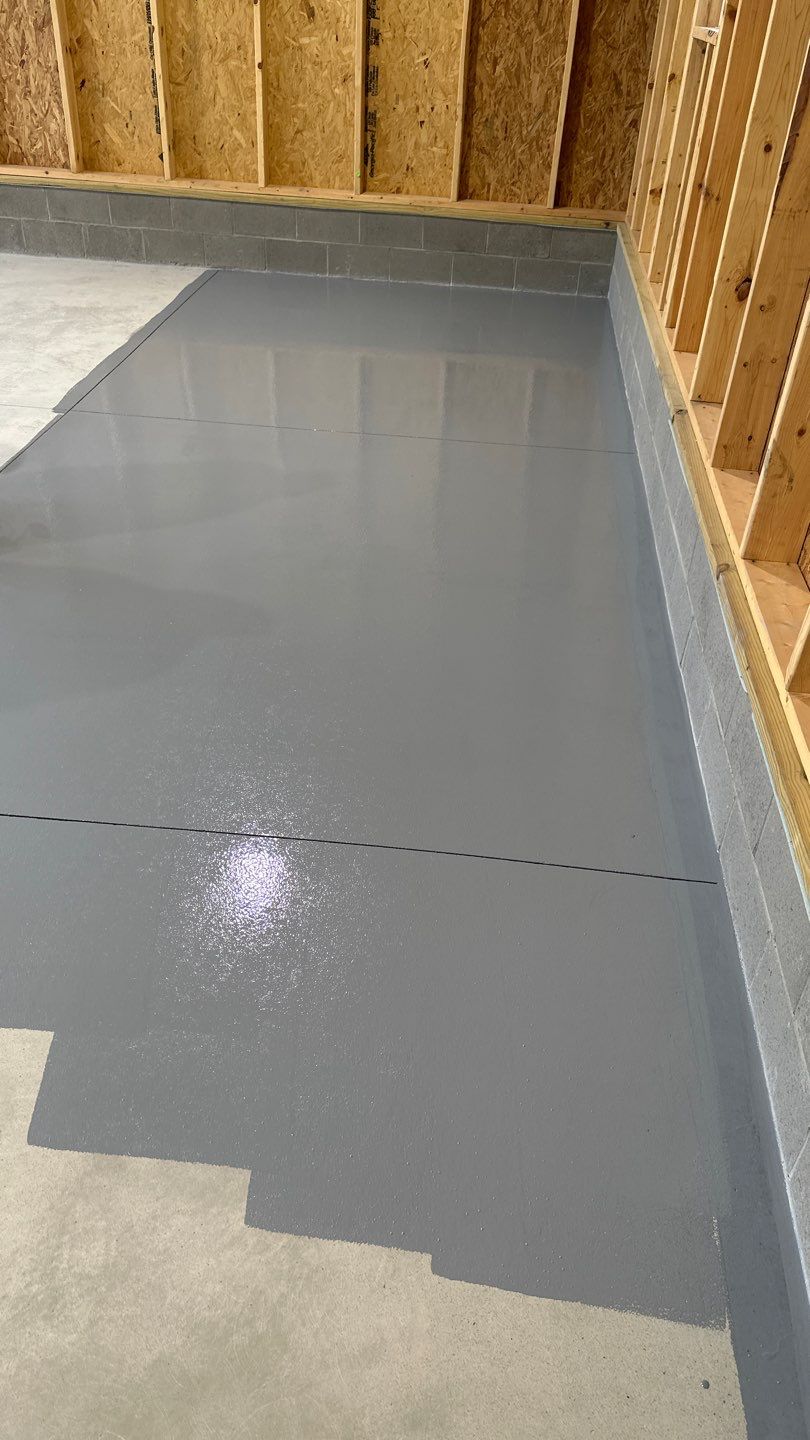 Basement + Garage Project in Pittsburgh by Floors in a Day, Inc