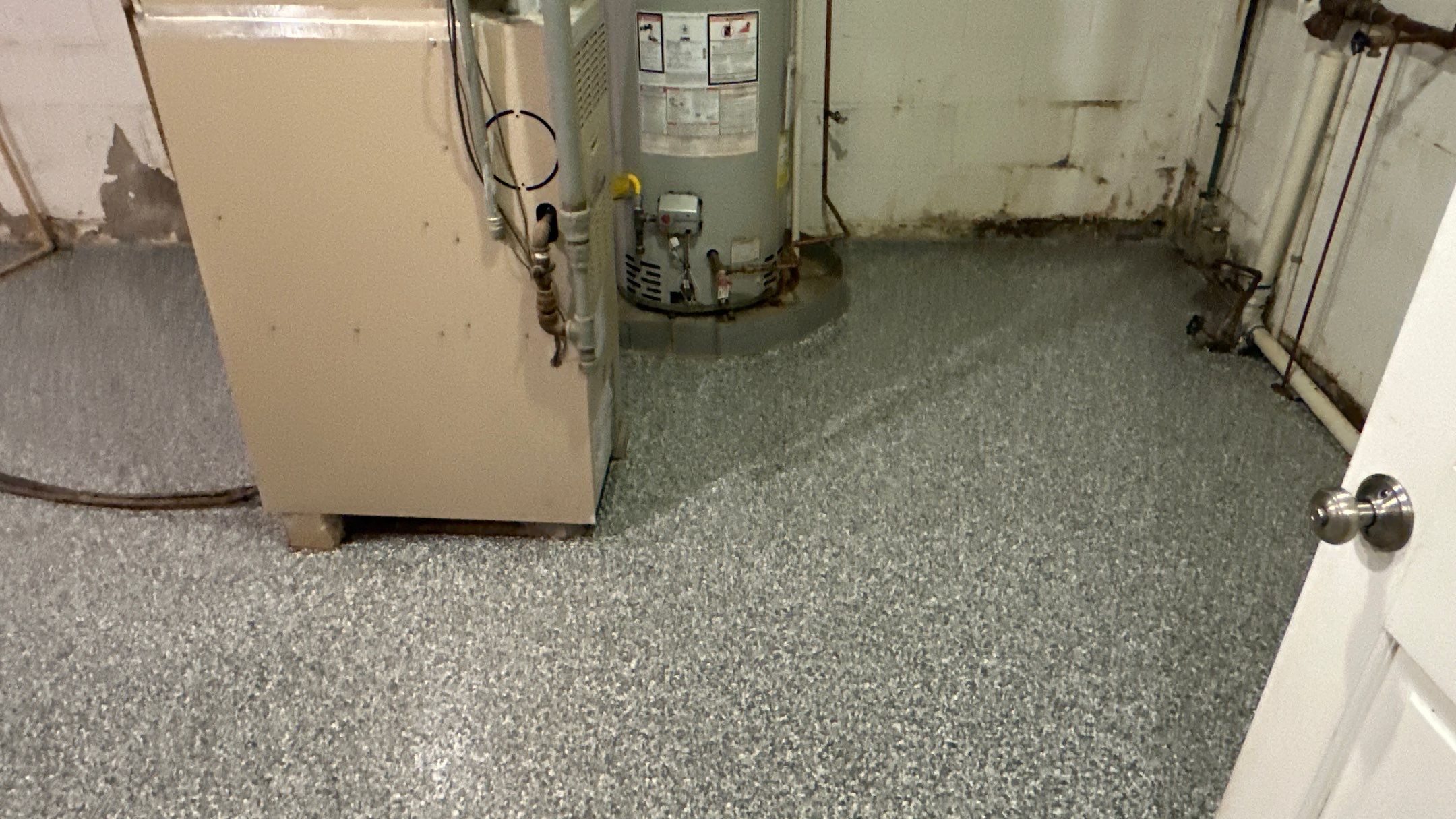 Curtis S. got his floor and basement a new floor by Banner Garage