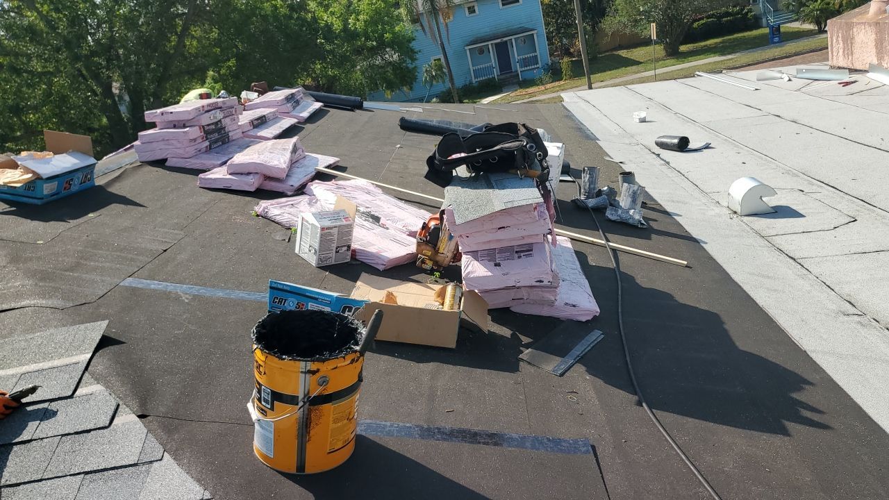 Project in St. Petersburg 33710 by Mitchell Roofing Company LLC 