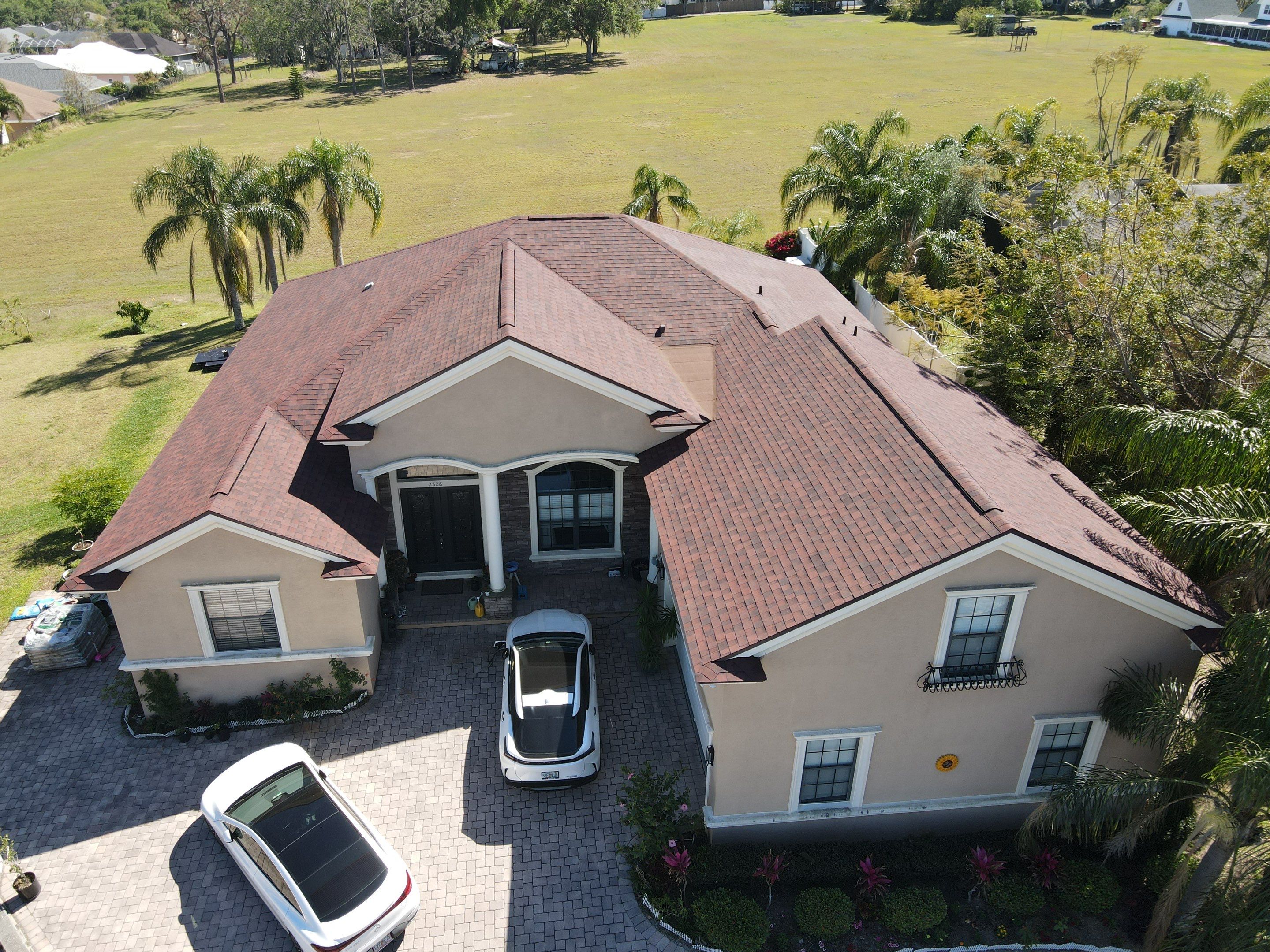 Roof replacement in Lakeland, FL. by Steadfast Roofing 