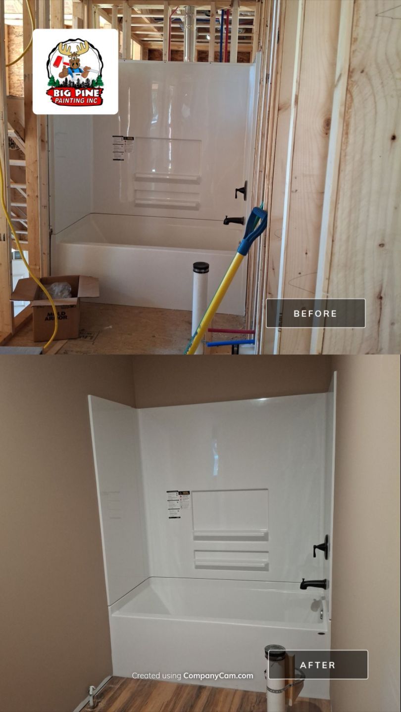 New construction Drywall  by Big Pine Panting Inc