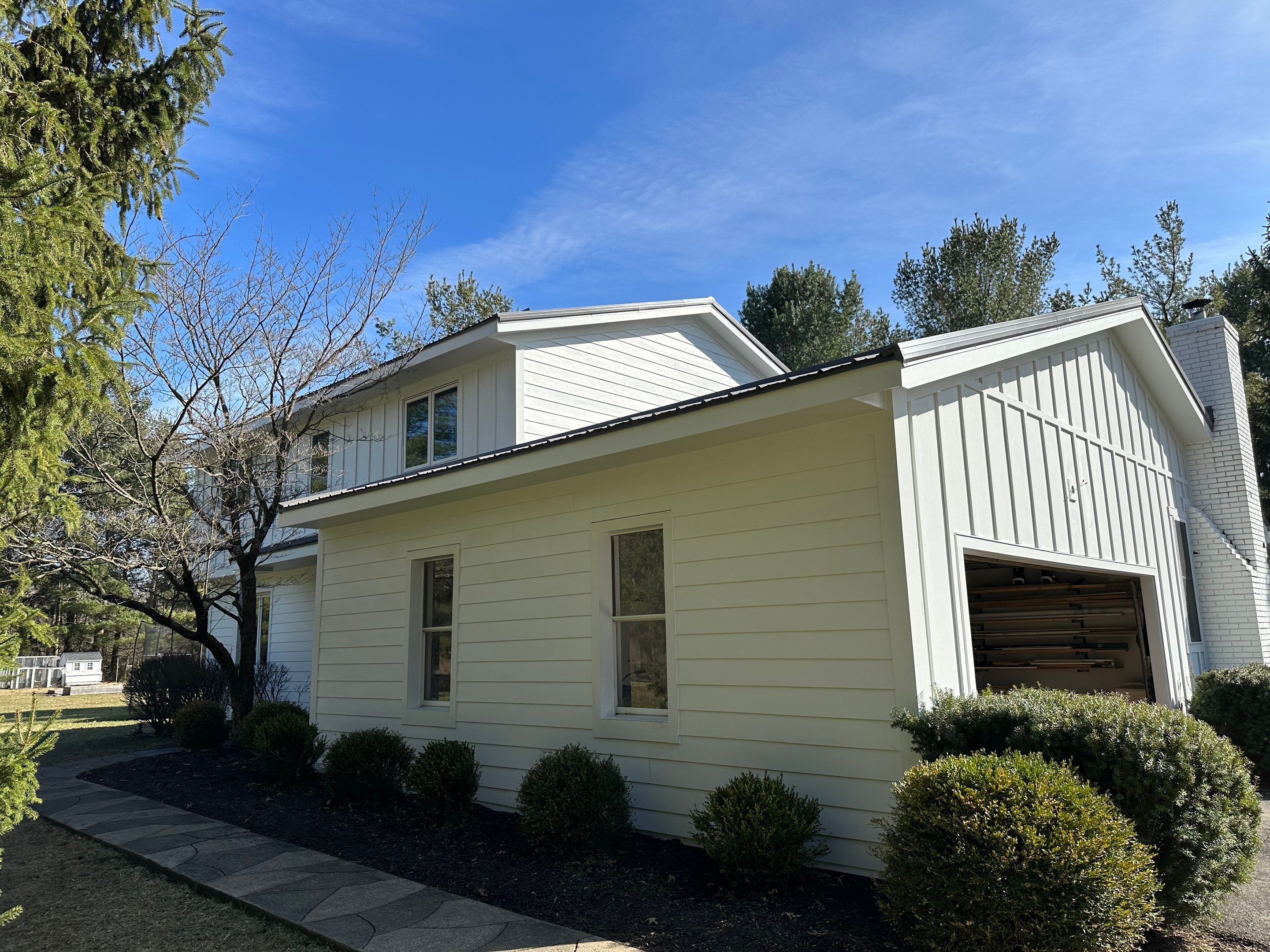 James Hardie Siding installation in New Albany by Best Exteriors Inc