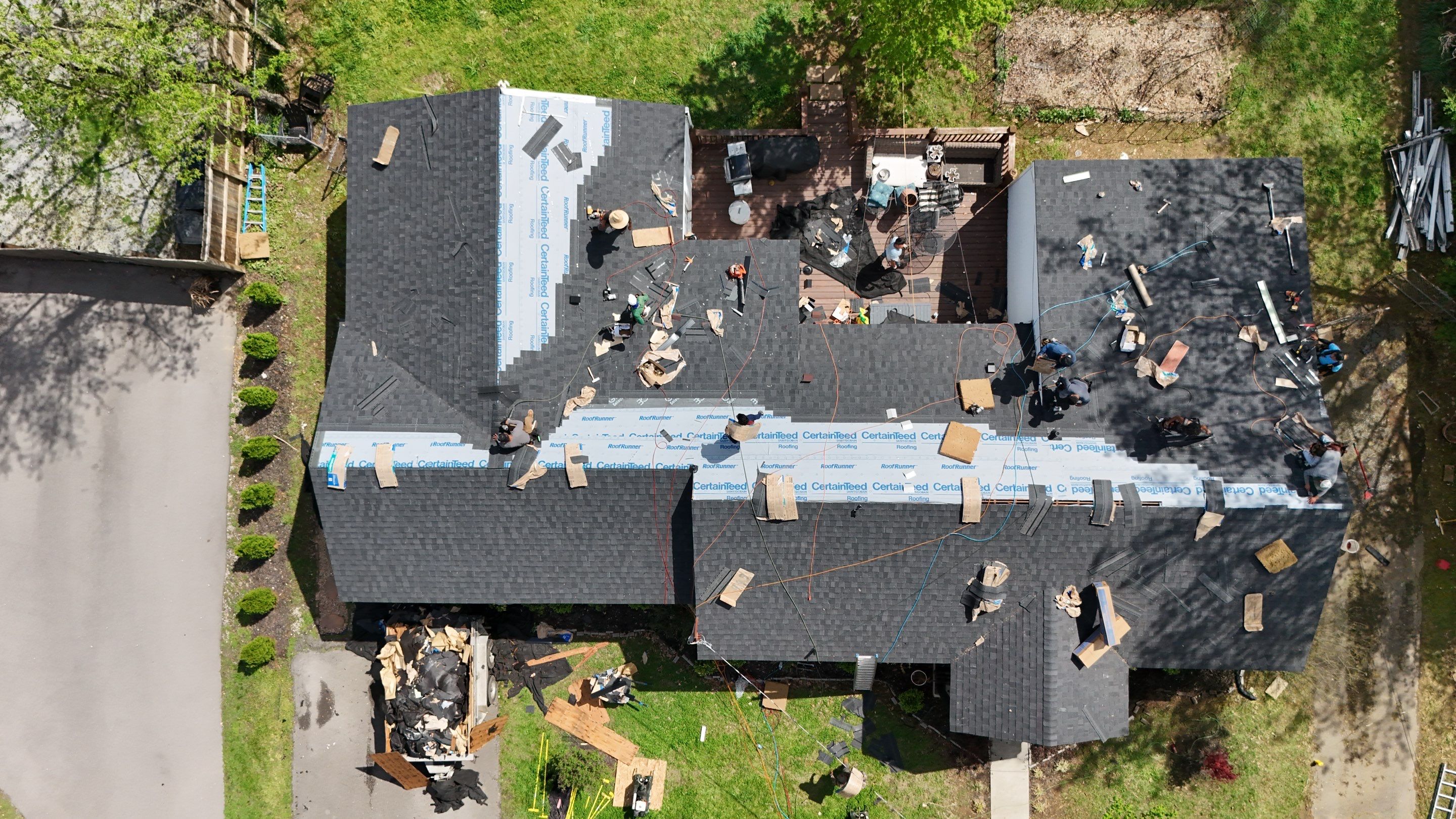 Charcoal Black Re-Roof by Royal House LLC
