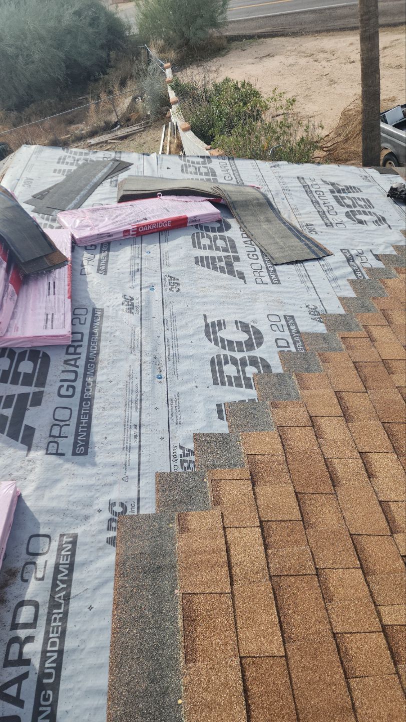 Desert Tan Shingles by Reimagine Roofing