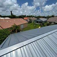24ga 1.5" Mechanical Seam Mill Finish by Total Roofing System The Metal Roof Experts