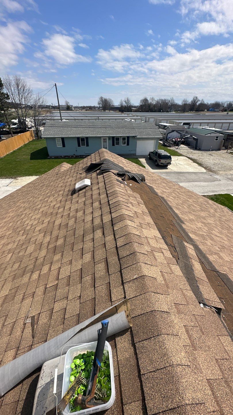 Residential Roofing Installation using GAF Timberline HDZ Charcoal by Nitro Roofing and Construction