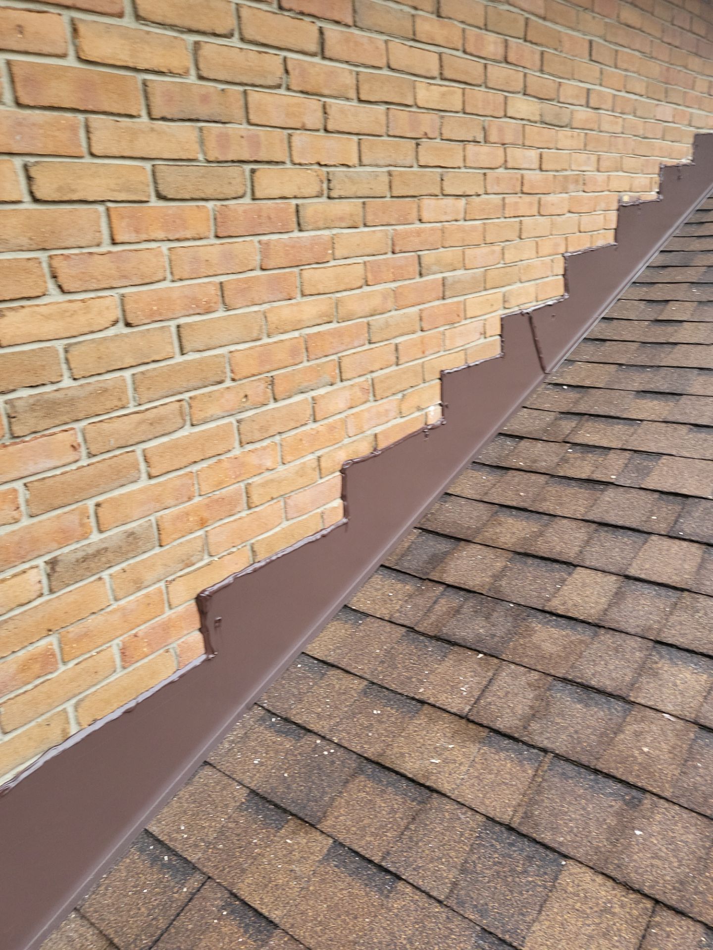 Atlas Pinnacle, Color, Burnt Hickory, Drip Edge, Color, Royal Brown by Eagle Eye Roofing