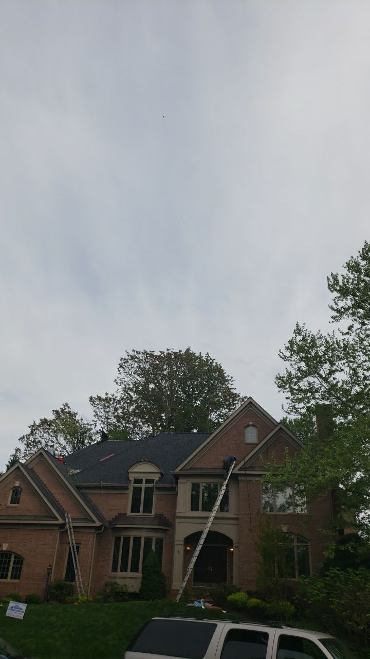 Great Falls: CertainTeed Landmark Pro Designer Shingles in Max Def Moire Black by RM Banning, Inc.