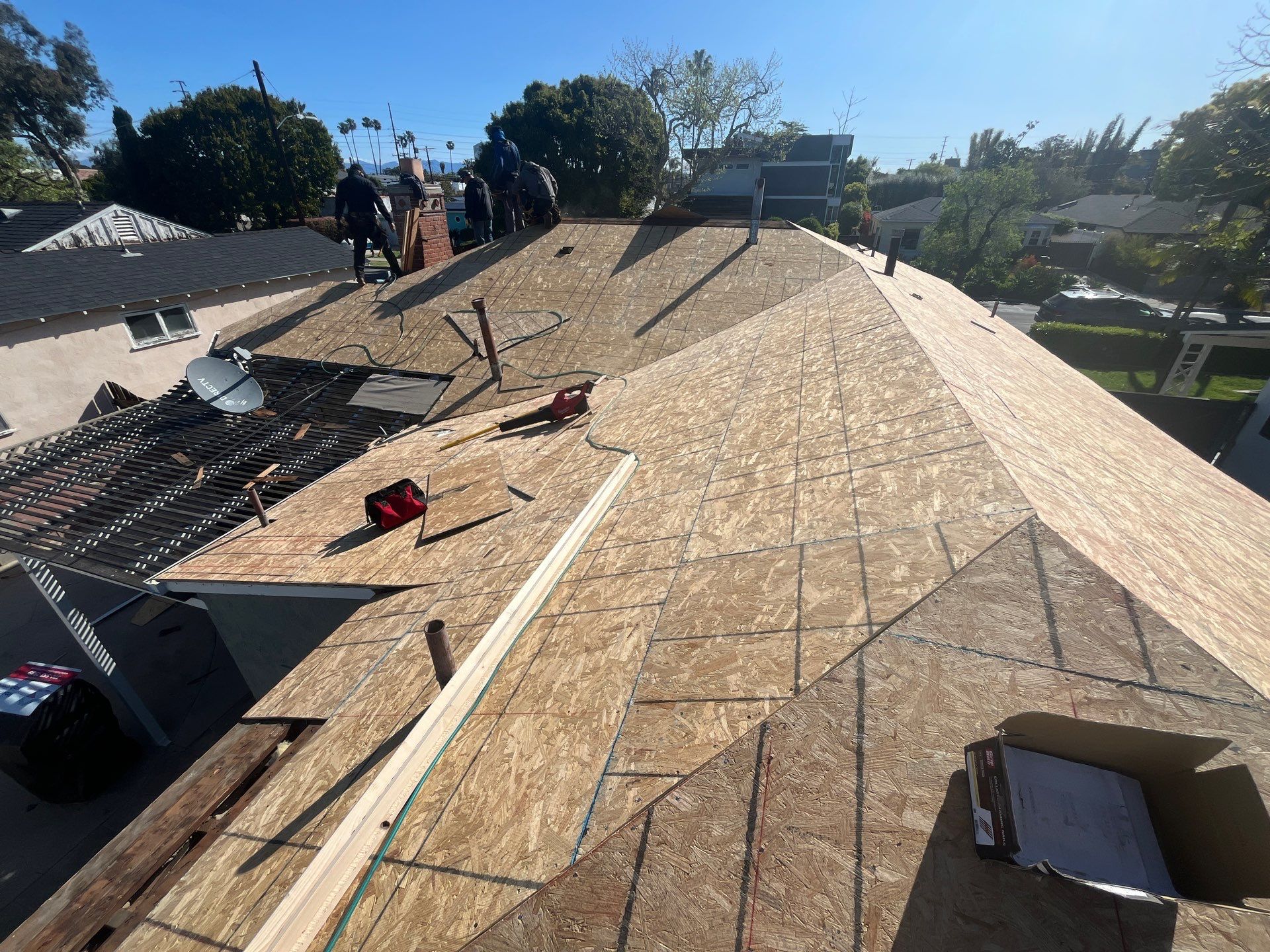 Residential Roofing Installation using Owens Corning Duration Cool Shingles by Hull Brothers Roofing