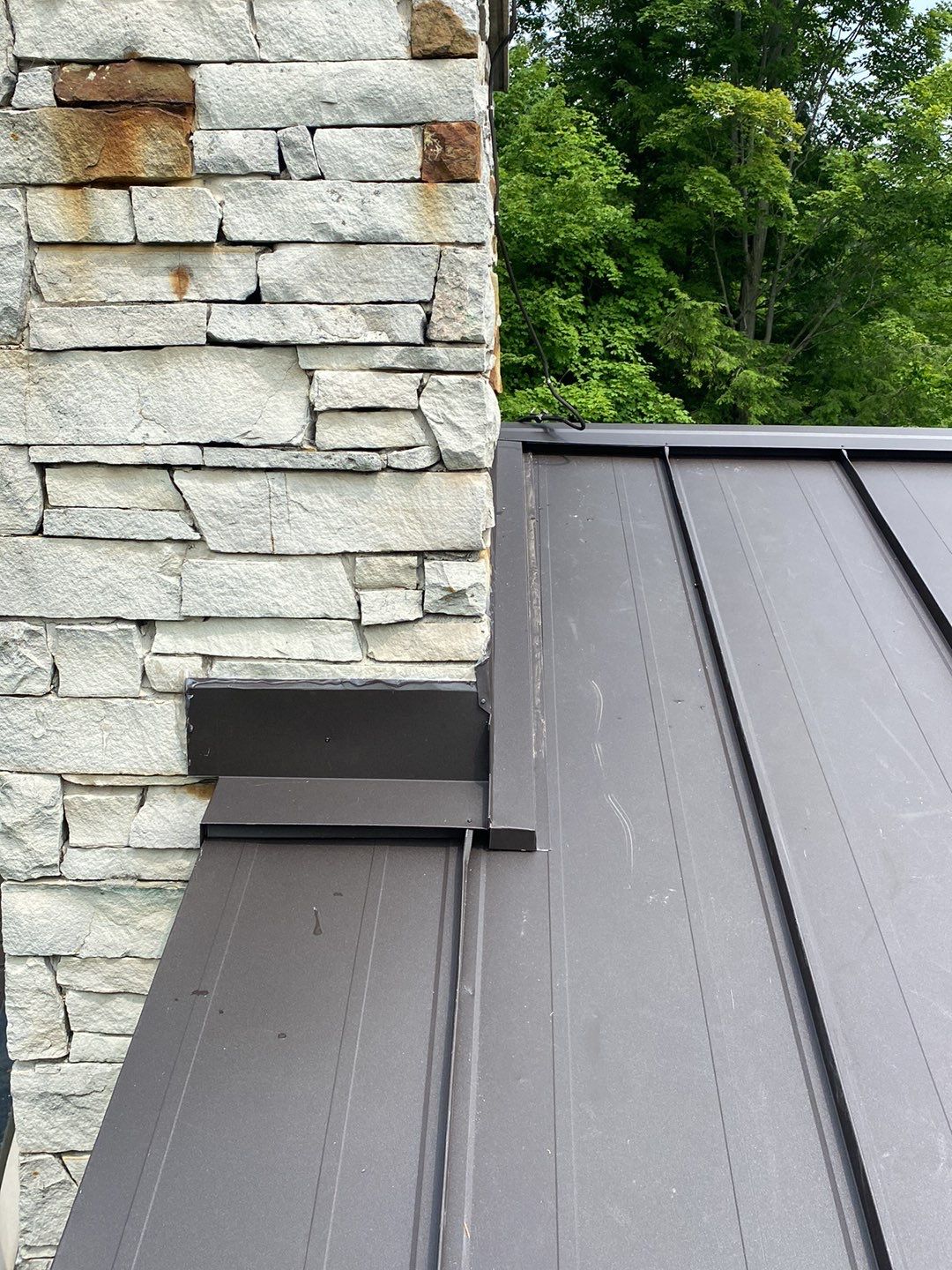 Roof Replacement using 16" Standing Seam Panels by Jay Carter Roofing & Sheet Metal