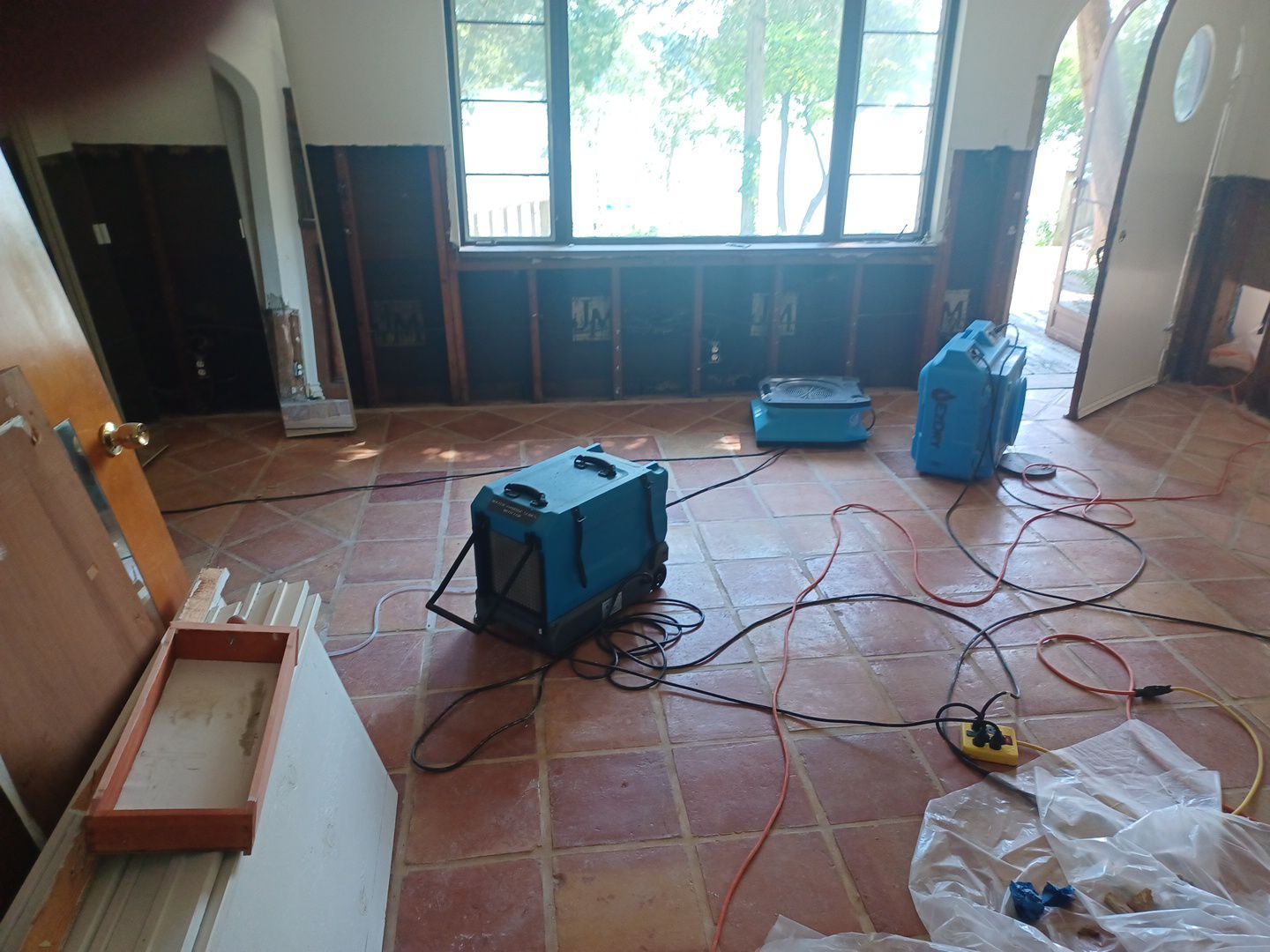 Project in West Bloomfield Township by EzDry Water Mitigation & Property Restoration